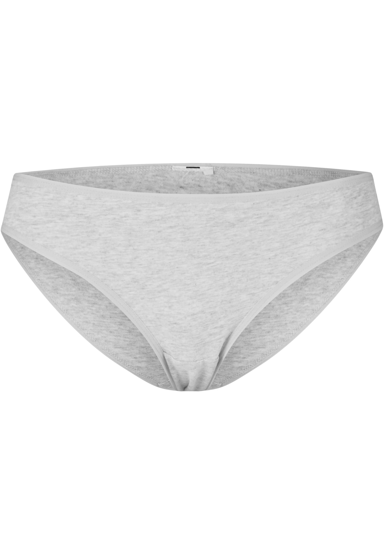 Ladies Basic Cotton Slip 5-Pack black+black+white+white+heathergrey L - variant image 14