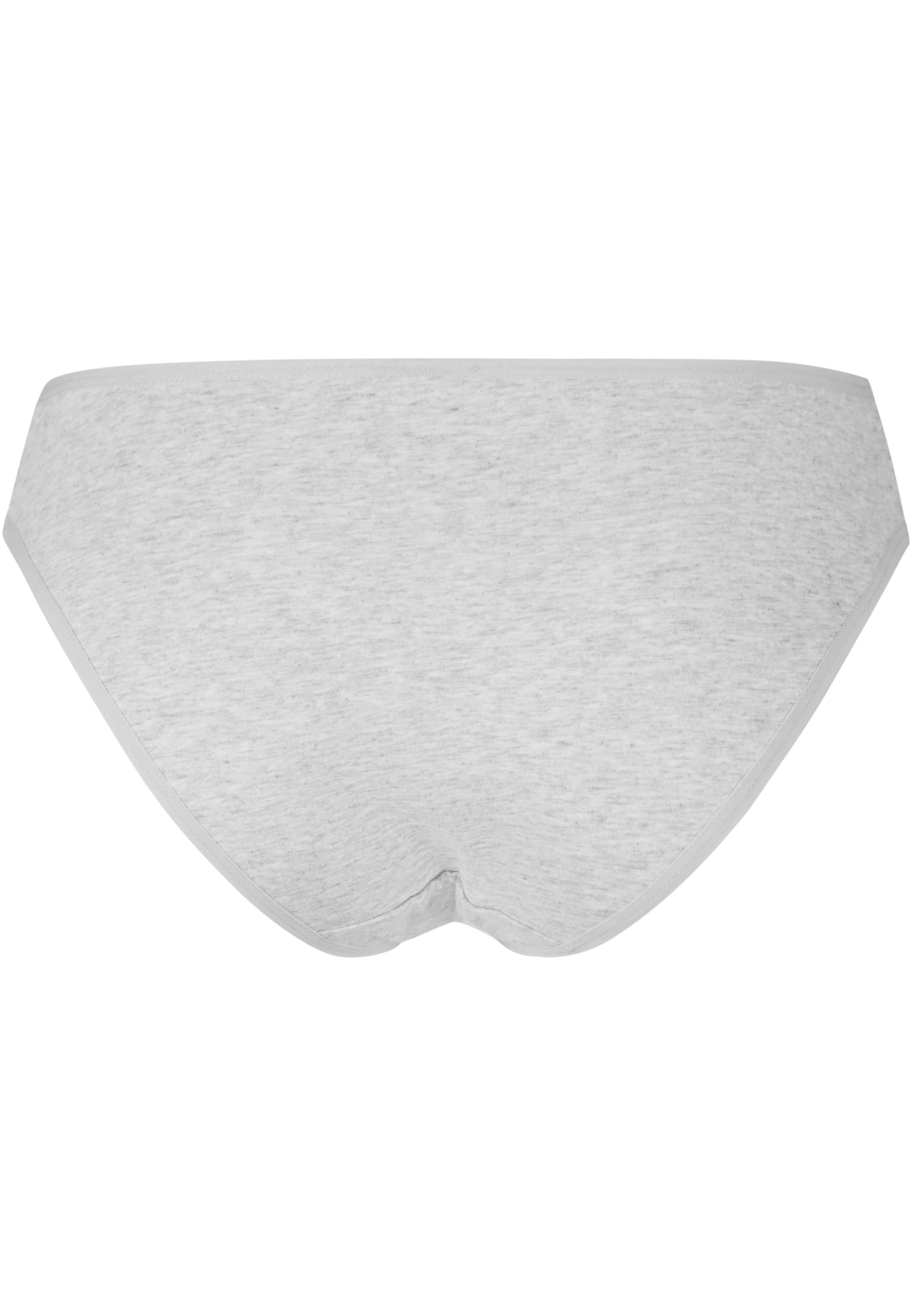 Ladies Basic Cotton Slip 5-Pack black+black+white+white+heathergrey L - variant image 15