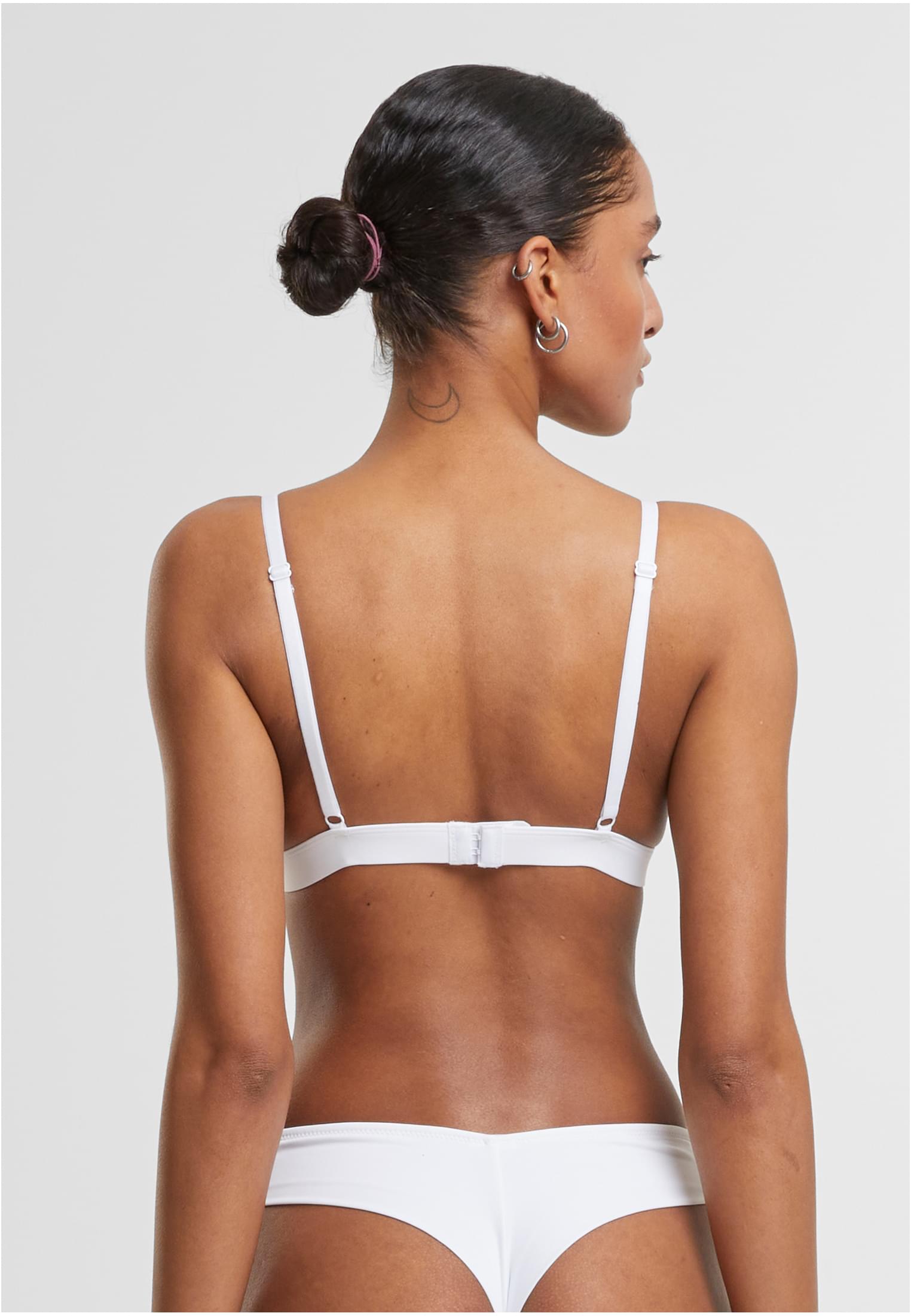 Ladies Basic unpadded Bra 2-Pack white+white L - variant image 2