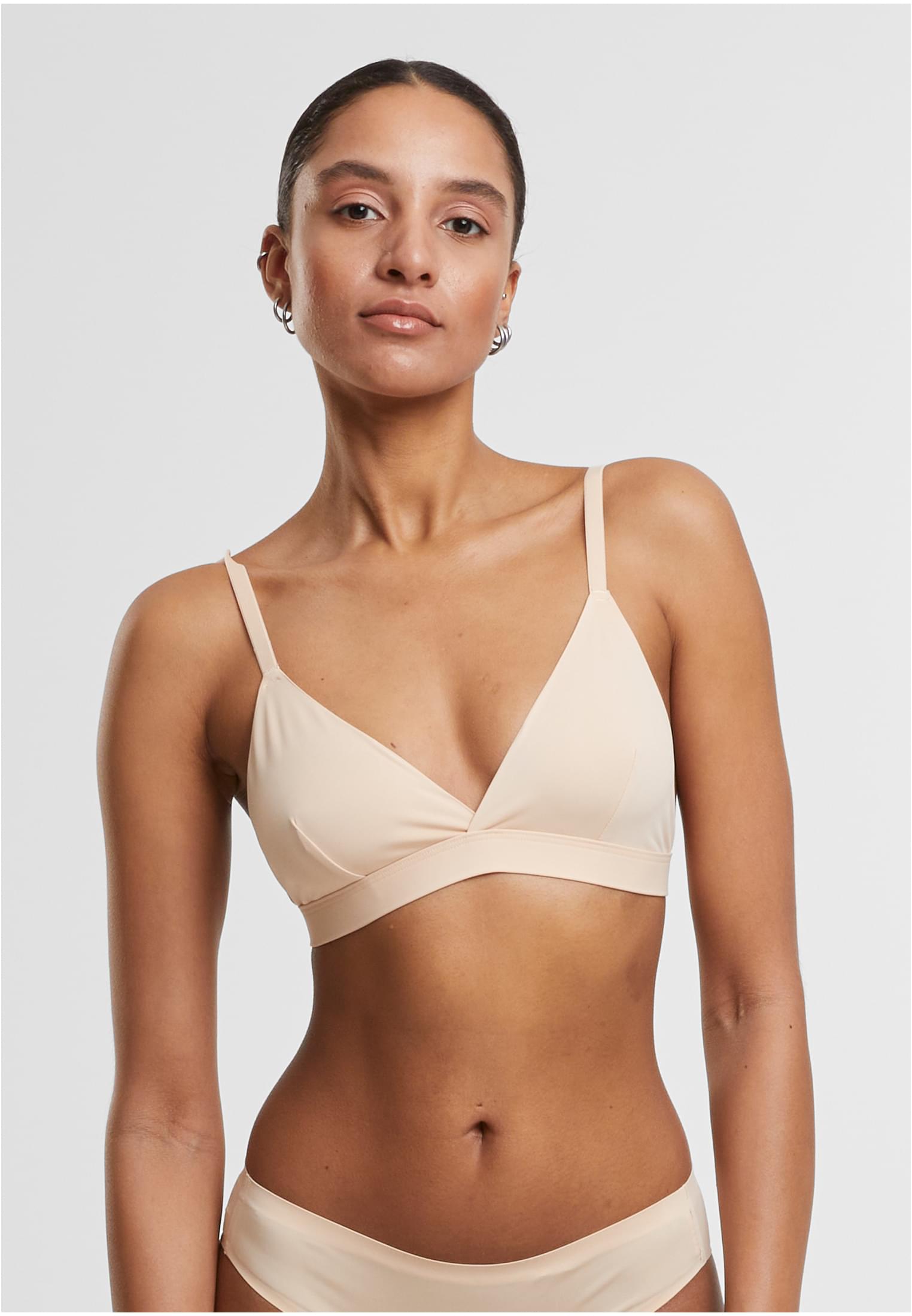 Ladies Basic unpadded Bra 2-Pack nude+nude L - variant image 1