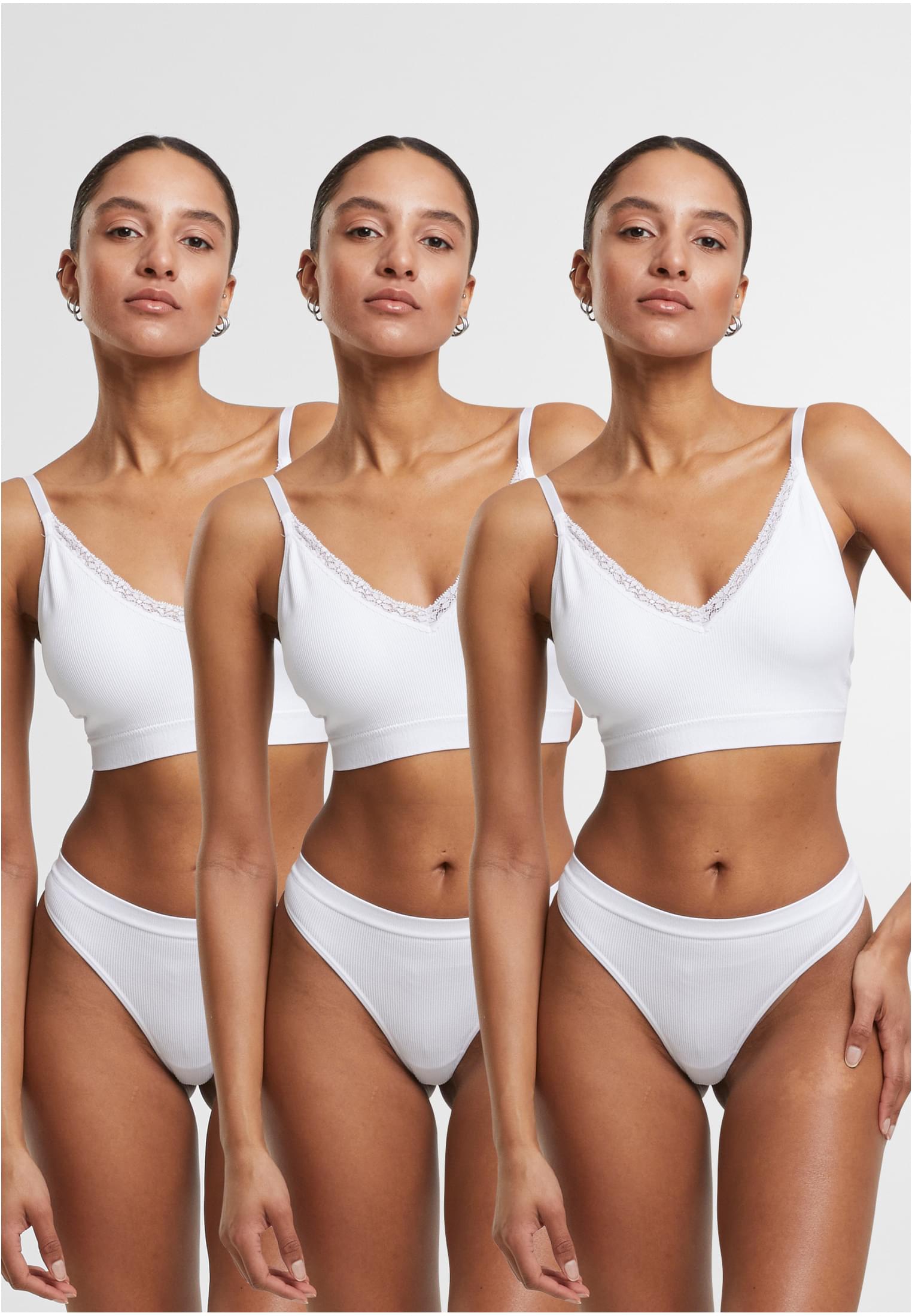 Ladies Rip Tanga 3-Pack wht/wht/wht L - alternate variant 2
