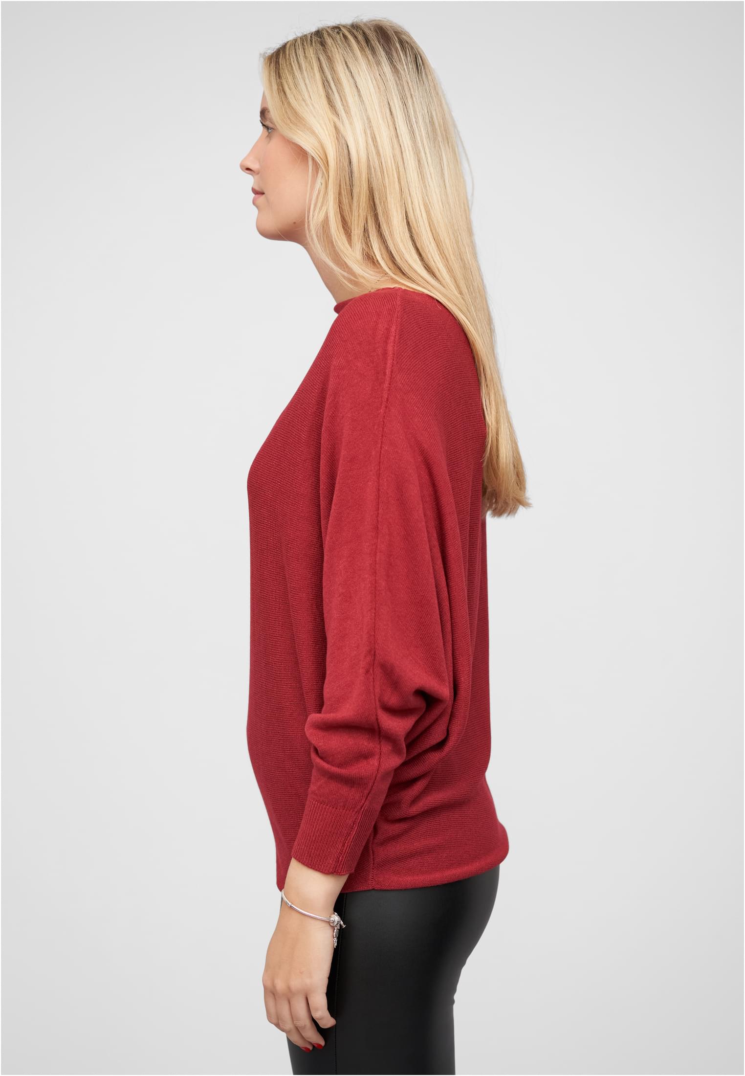3/4 Arm Fledermaus Shirt bordeaux L - variant image 1