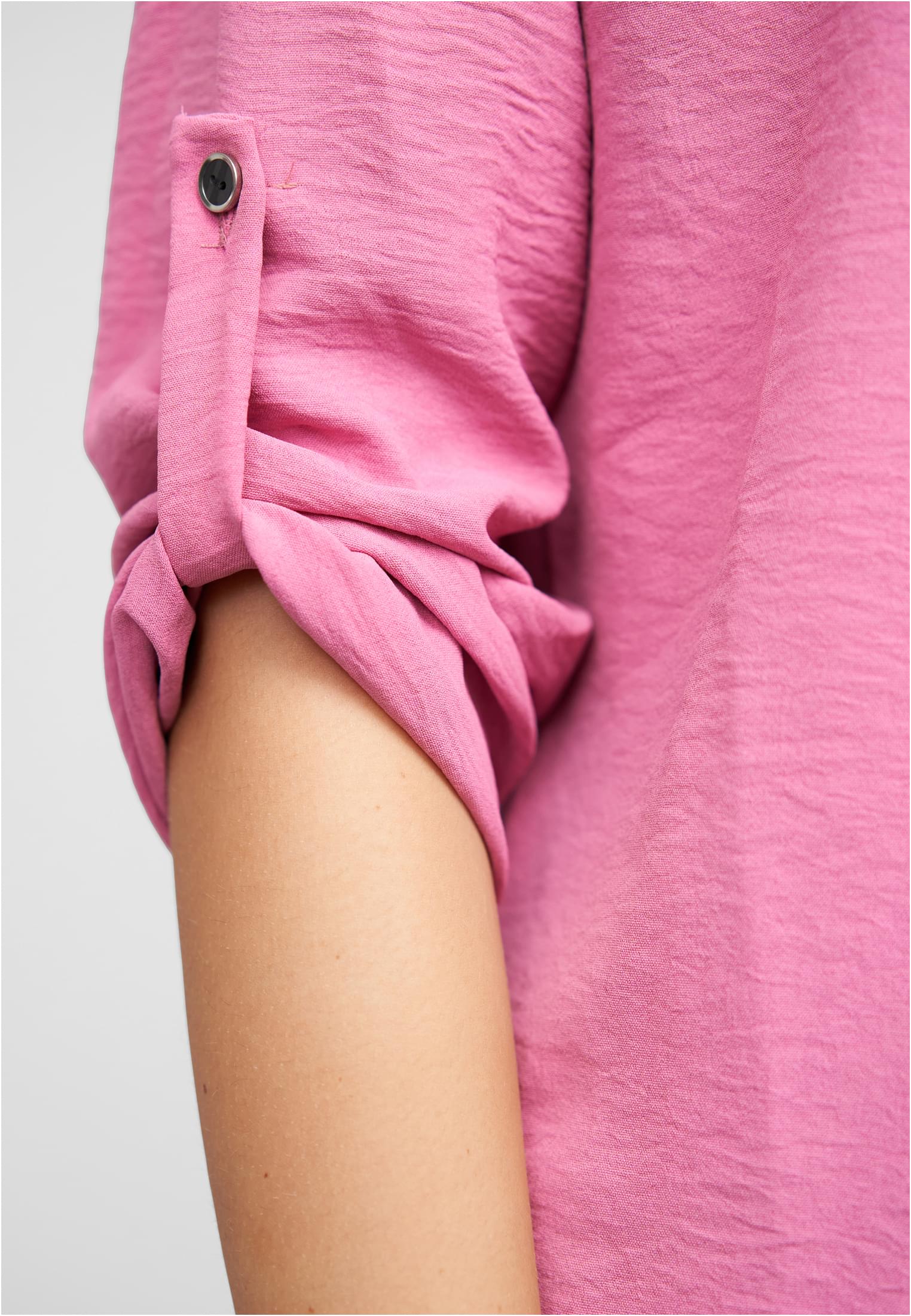 Turn-Up Blusen Shirt mit Raffdetail am Kragen - related product back image 9