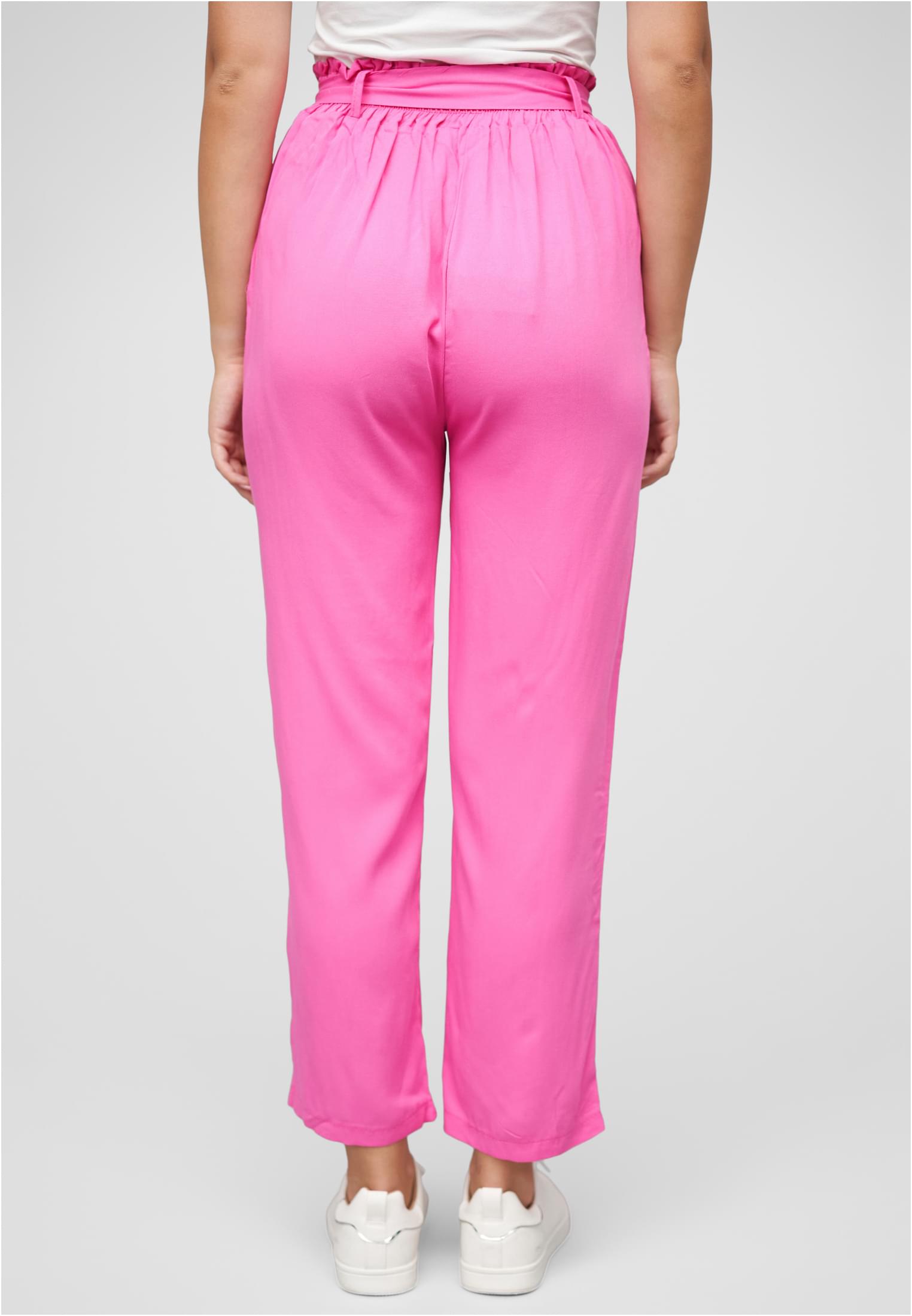 High-Waist Viskose Hose 2-Pockets fuchsia L - variant image 2