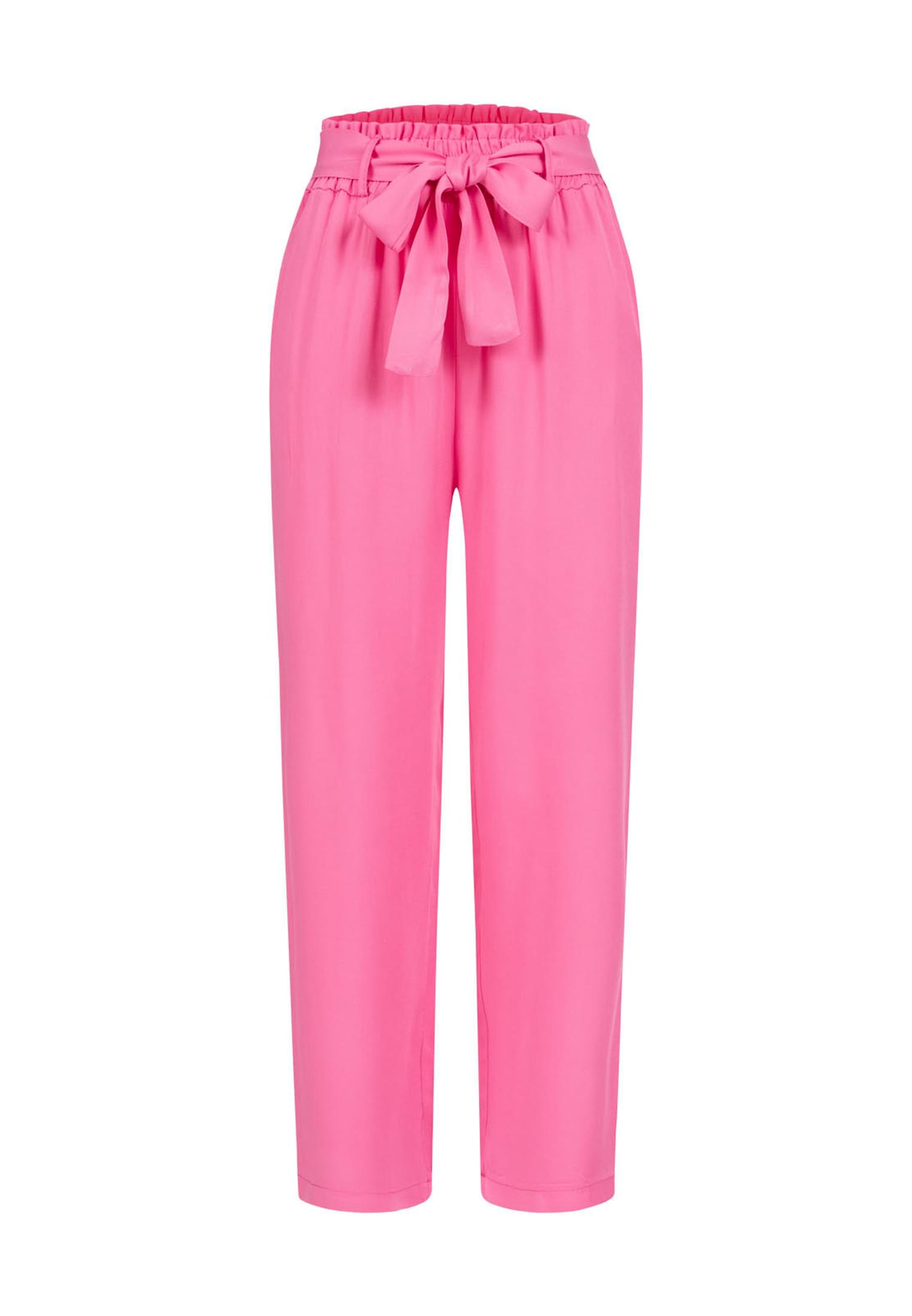 High-Waist Viskose Hose 2-Pockets fuchsia L - variant image 6