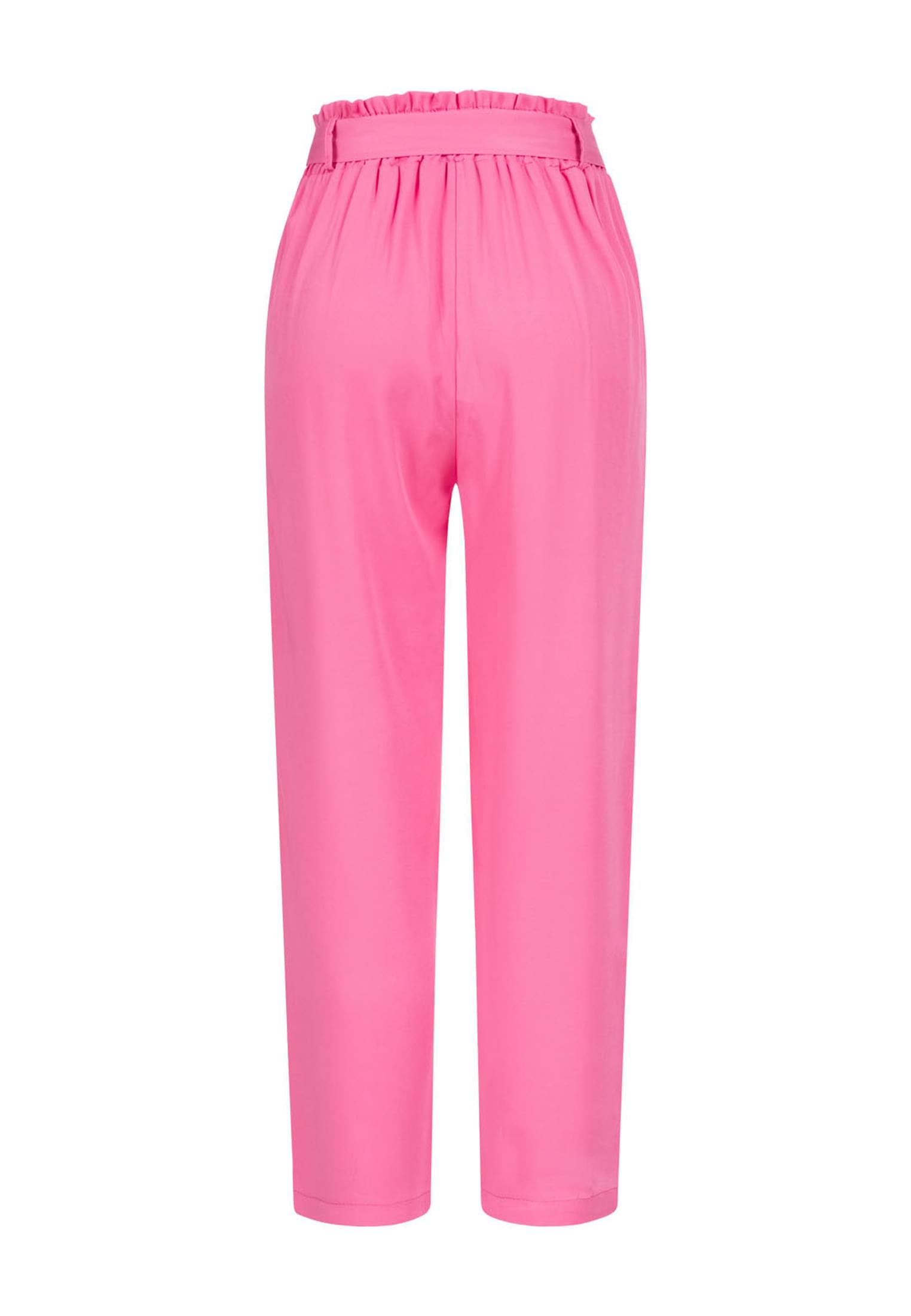 High-Waist Viskose Hose 2-Pockets fuchsia L - variant image 7