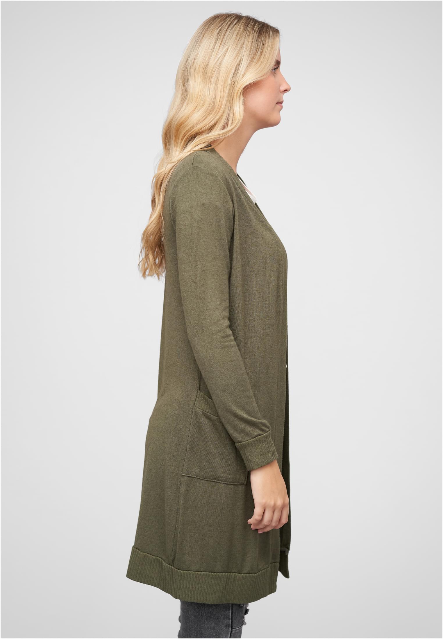Longform Viskose Cardigan mit 2 seitl. Taschen - related product back image 8