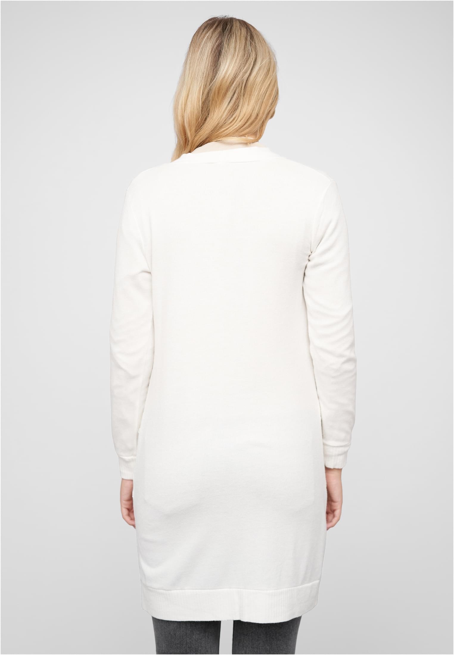 Longform Viskose Cardigan mit 2 seitl. Taschen white L - variant image 2