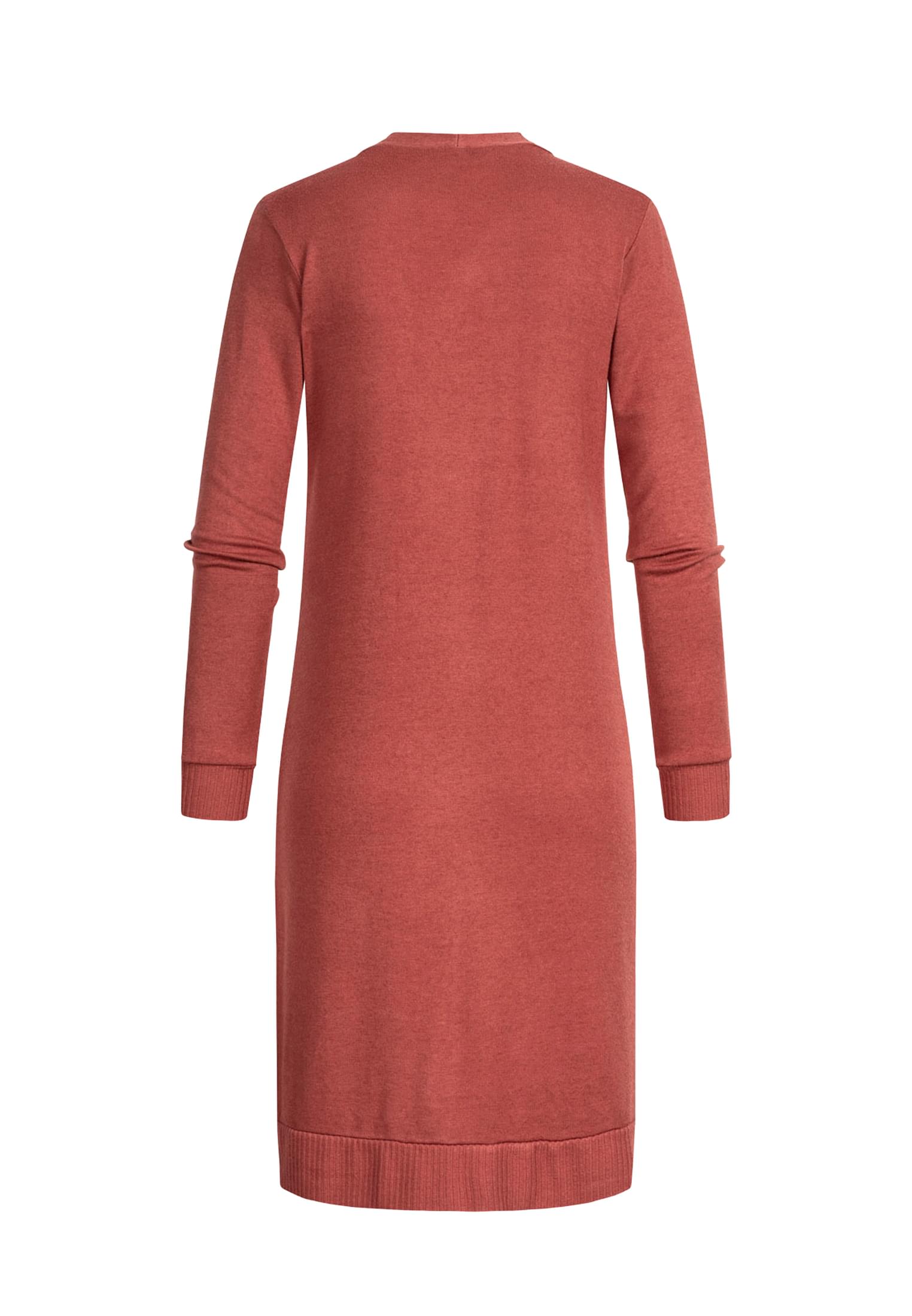 Longform Viskose Cardigan mit 2 seitl. Taschen brown L - variant image 7