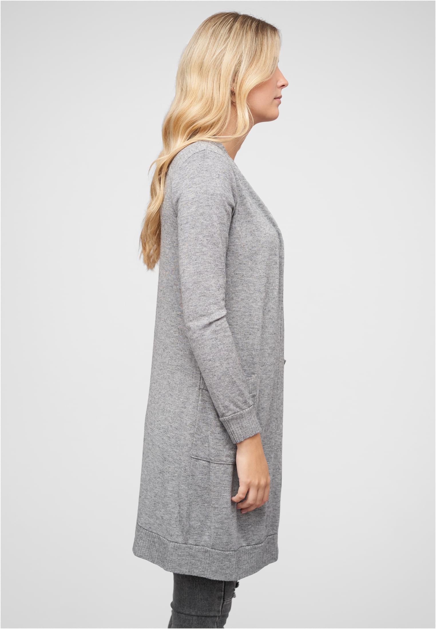 Longform Viskose Cardigan mit 2 seitl. Taschen - related product back image 9