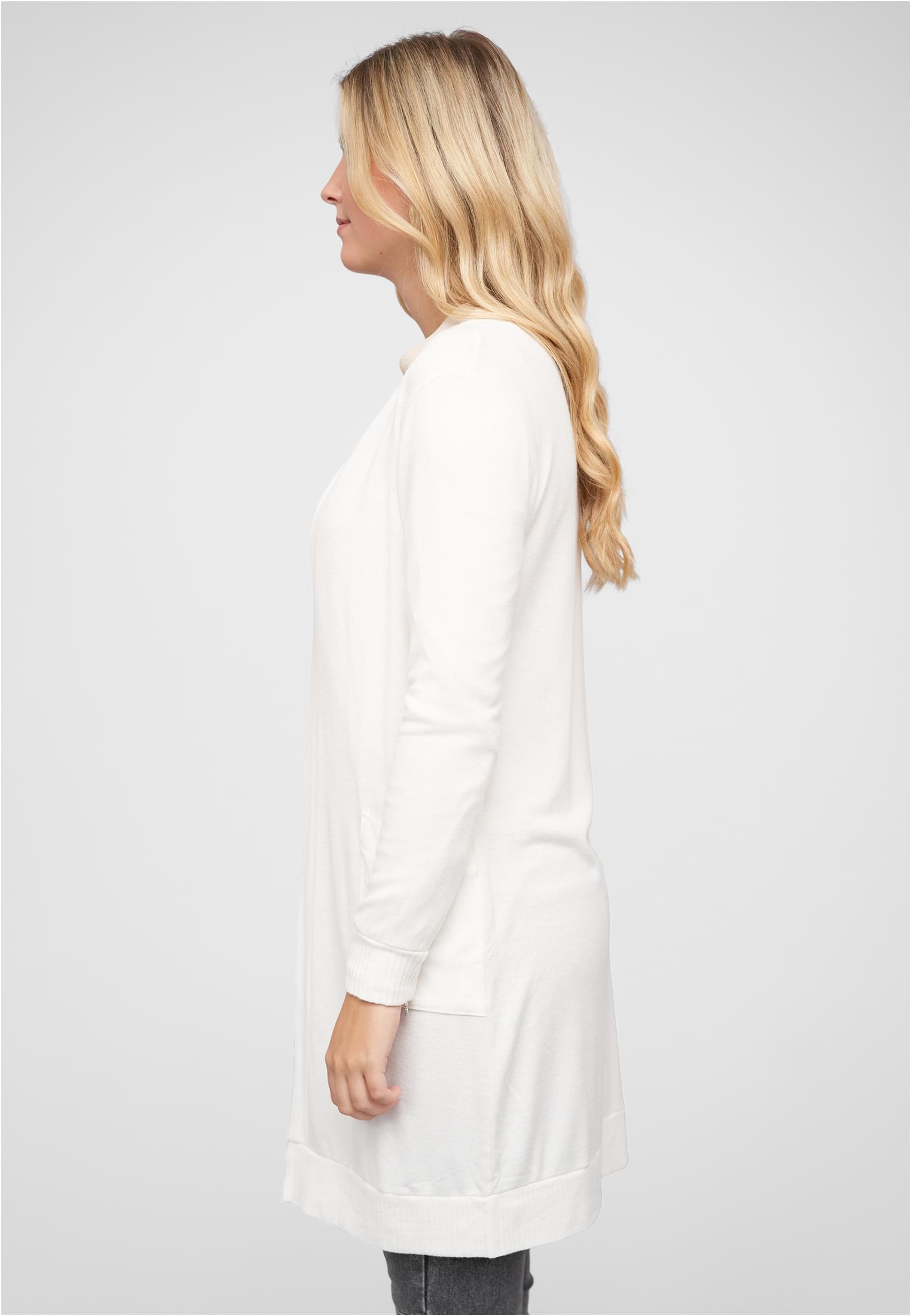 Longform Viskose Cardigan mit 2 seitl. Taschen - related product back image 7