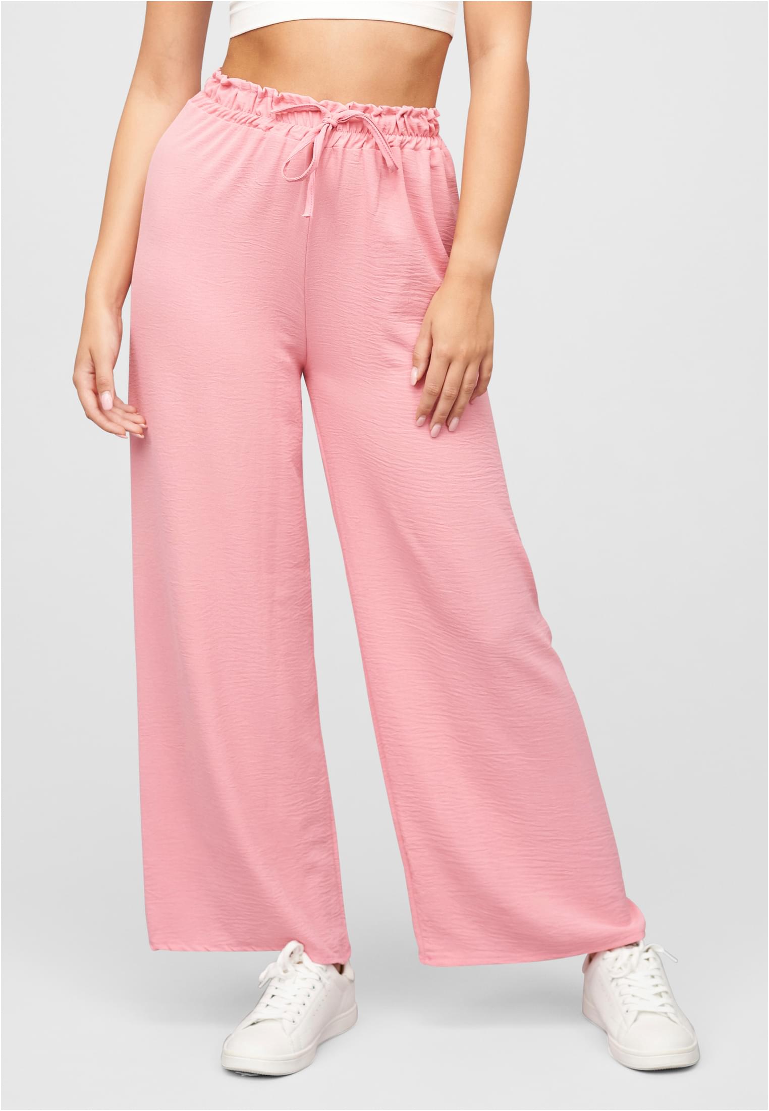 Musselin Hose mit weitem Beinschnitt oldrose L - alternate variant 1
