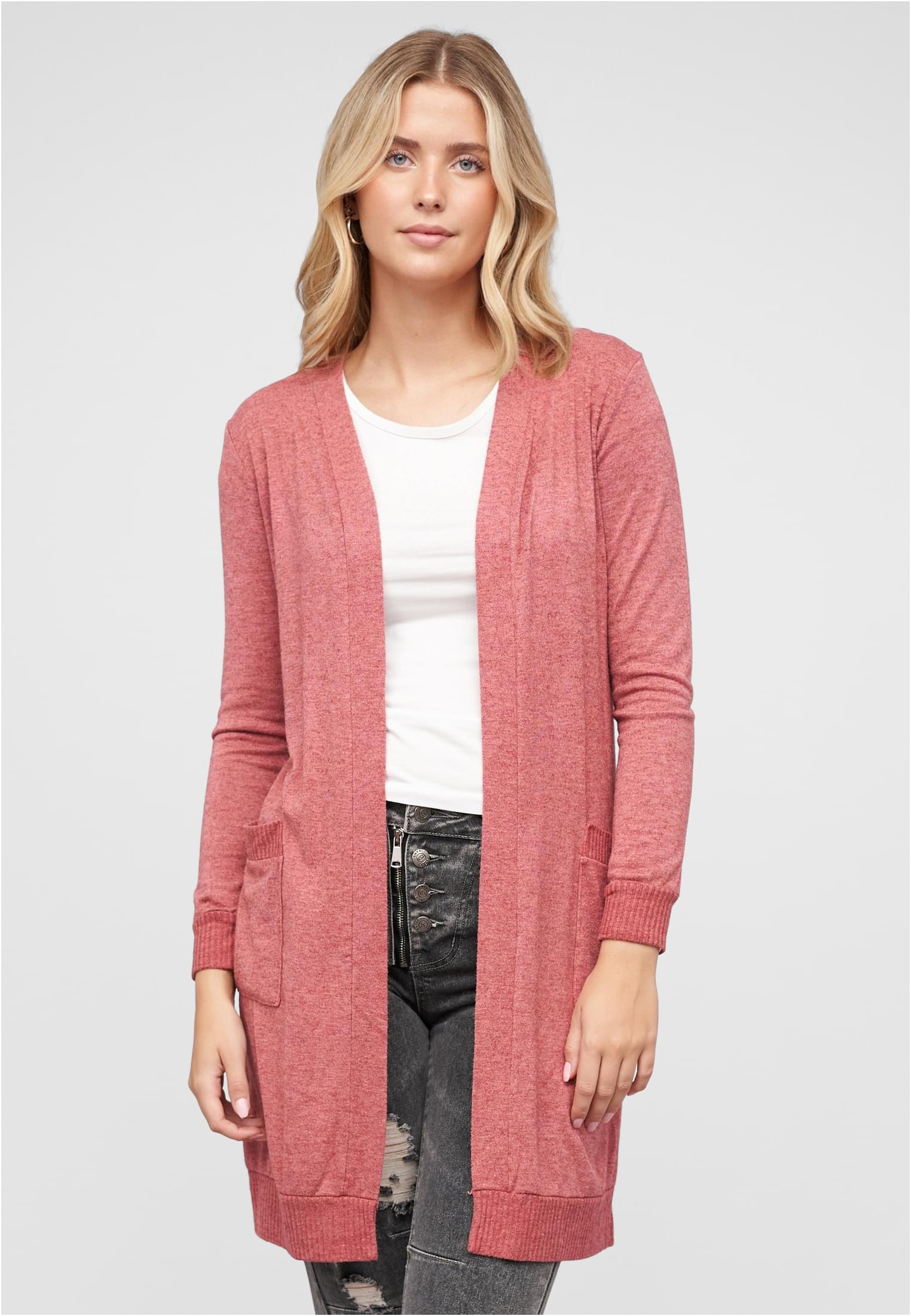 Longform Viskose Cardigan mit 2 seitl. Taschen - related product front image 10