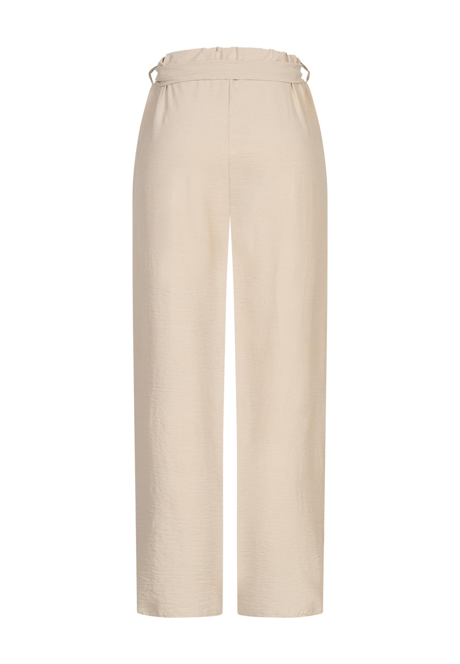 Sommerhose mit seitlich. Schlitzen und Bindegürtel - related product front 1