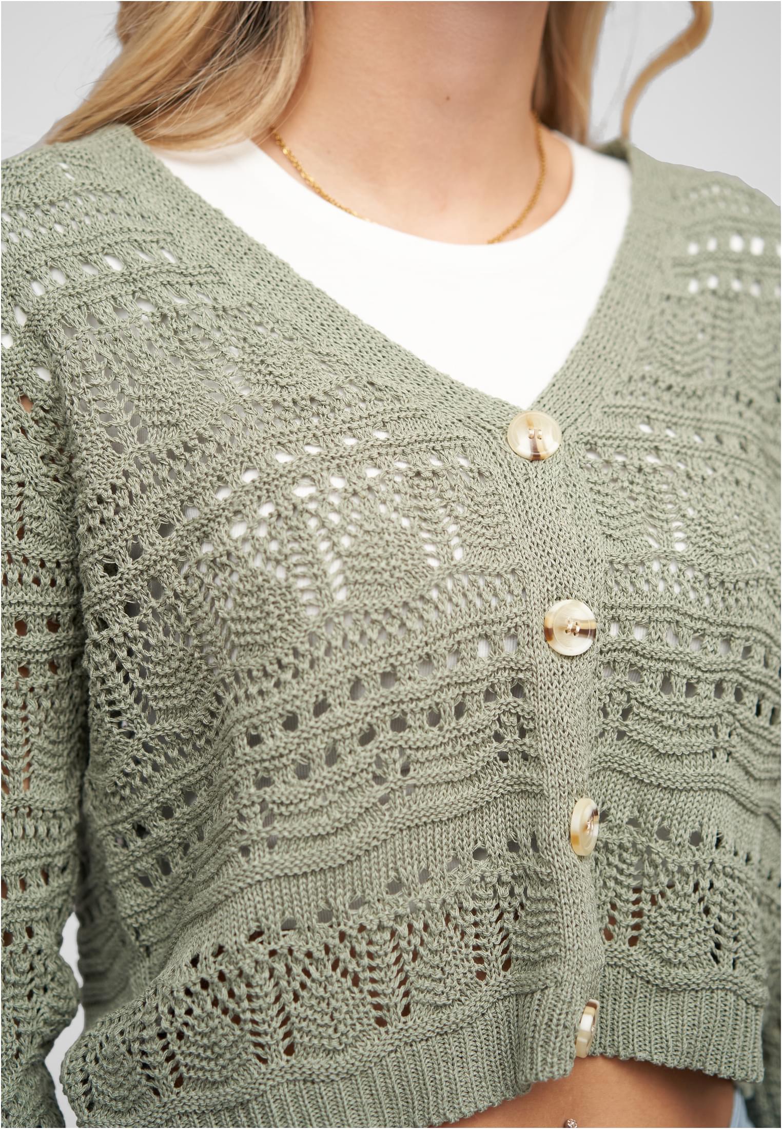 Cardigan mit Lochstrickmuster KH L/XL - variant image 5