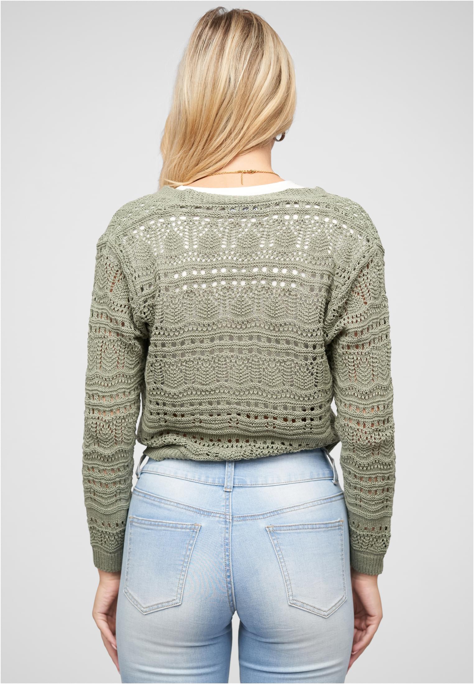 Cardigan mit Lochstrickmuster KH L/XL - variant image 2