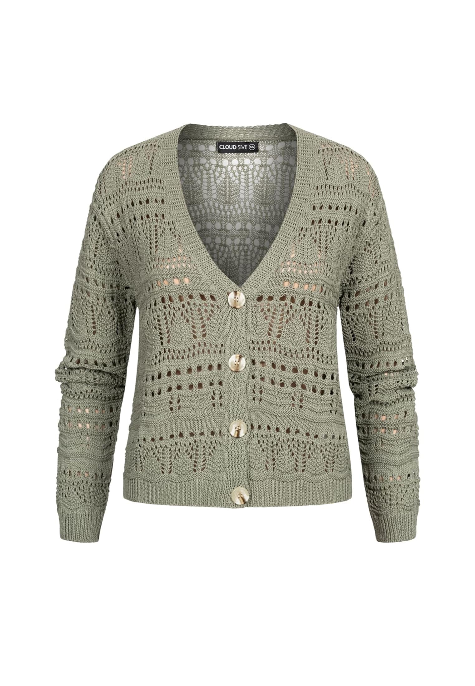 Cardigan mit Lochstrickmuster KH L/XL - variant image 6