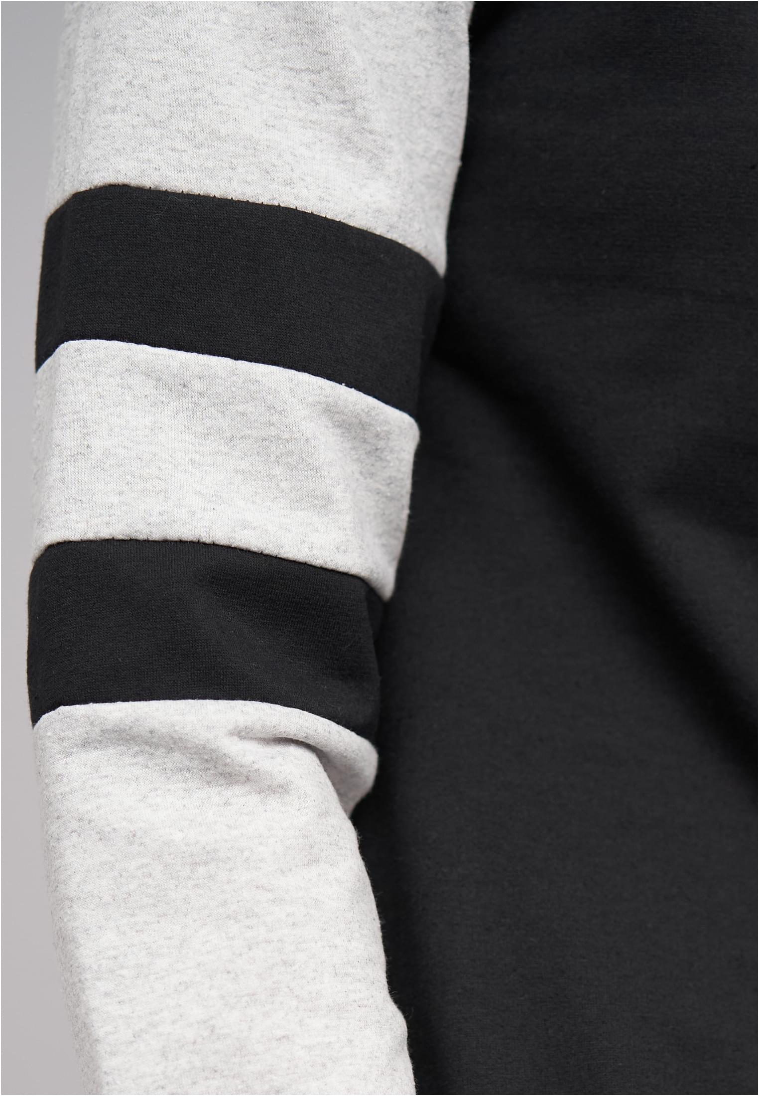 Sweatkleid mit Raglanärmeln und Rundhals Kontrast black/grey L - variant image 5