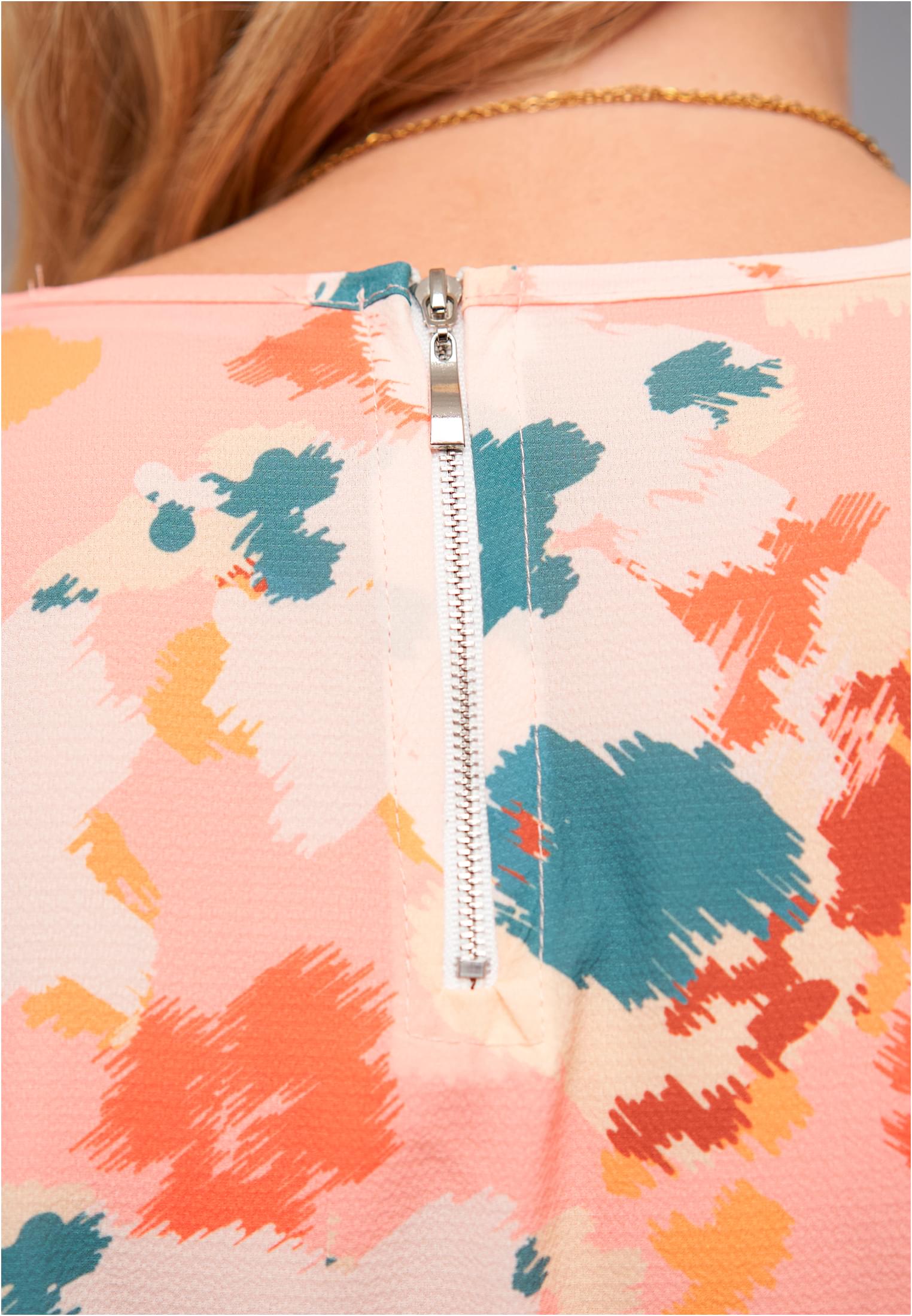 Structure Blouses Chemise avec fermeture éclair arrière multicolore L
 - variant image 5