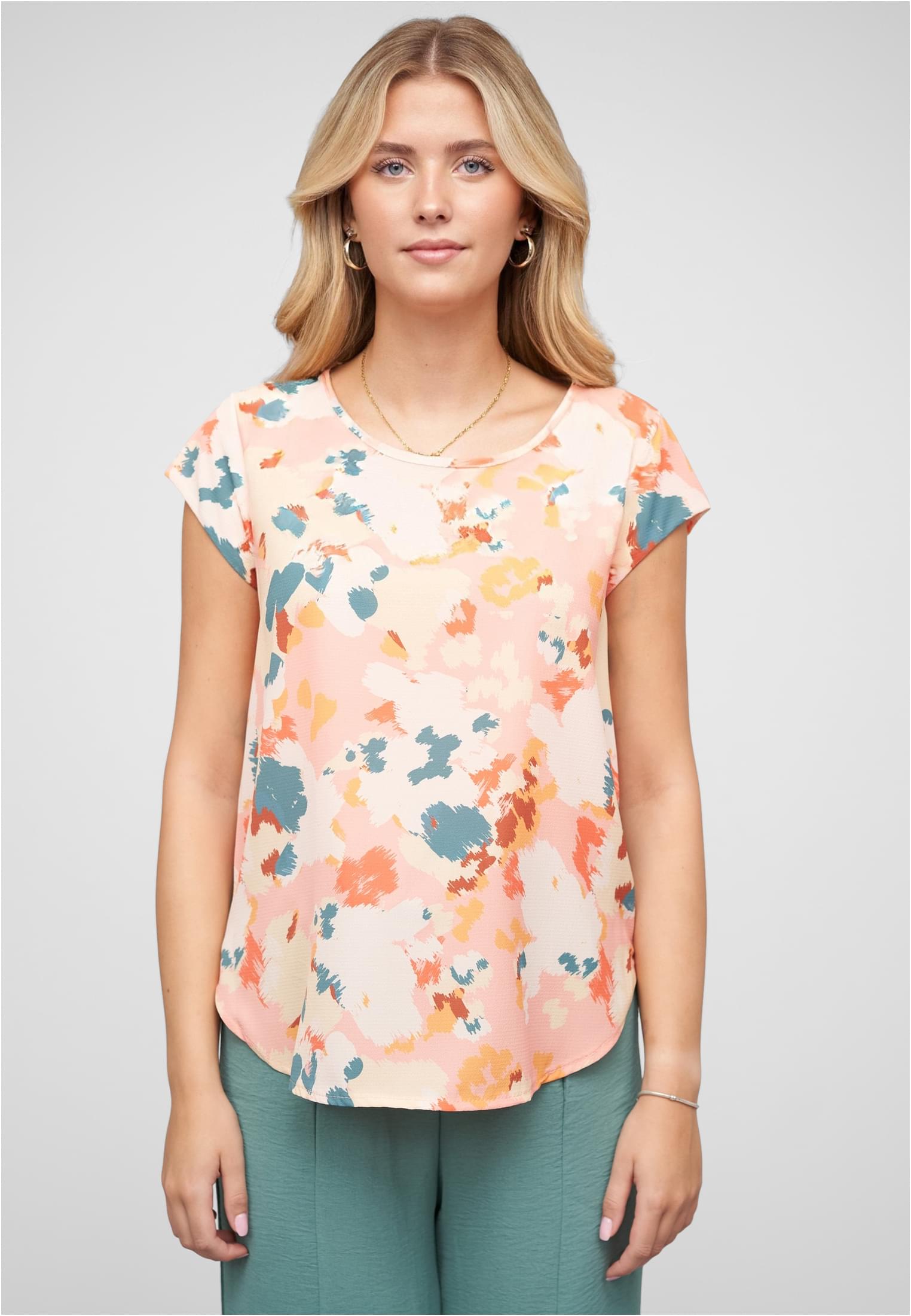 Structure Blouses Chemise avec fermeture éclair arrière multicolore L
 - alternate variant 1