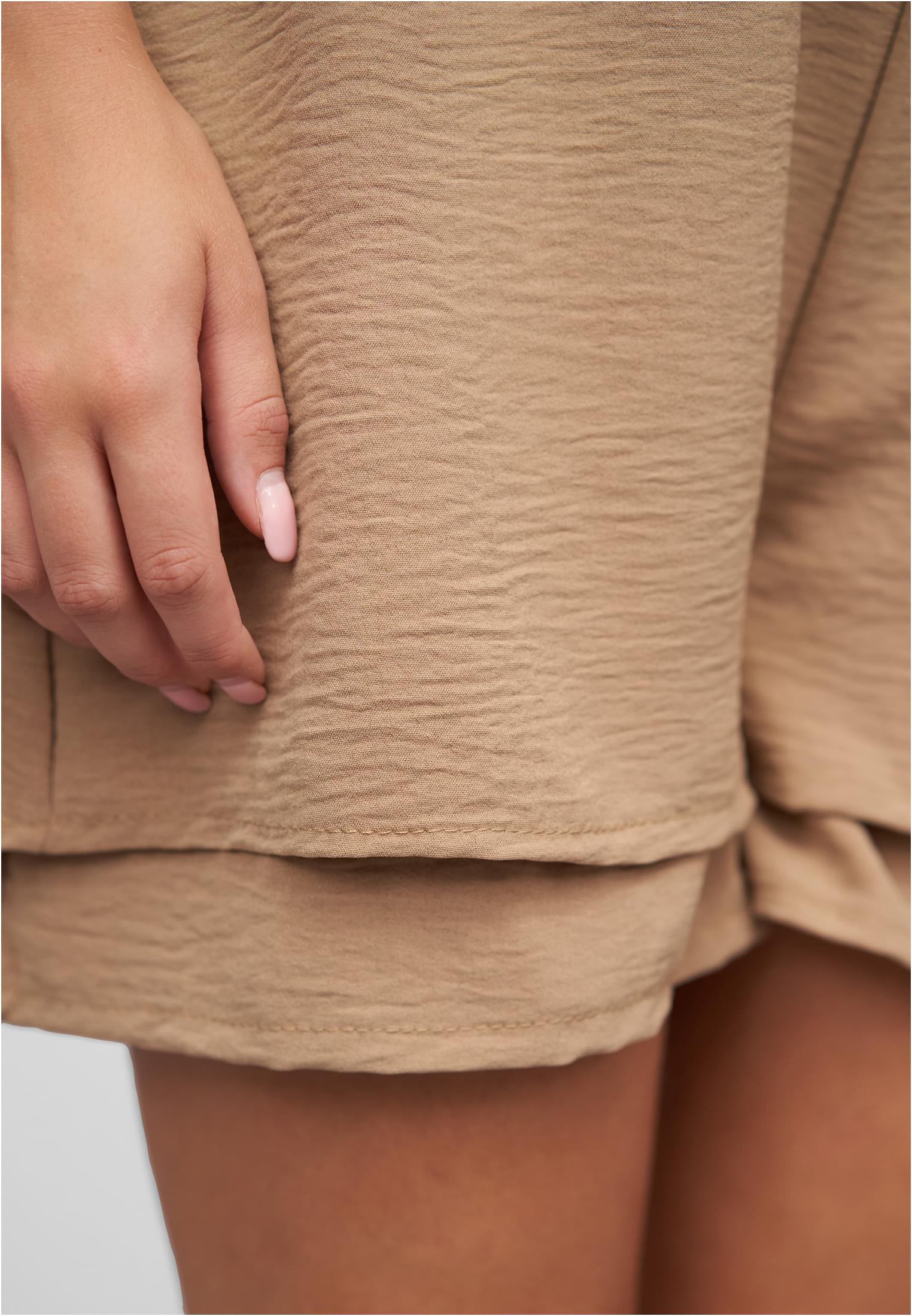 Musselin Shorts 2-Lagig mit Gummibund beige L - variant image 5