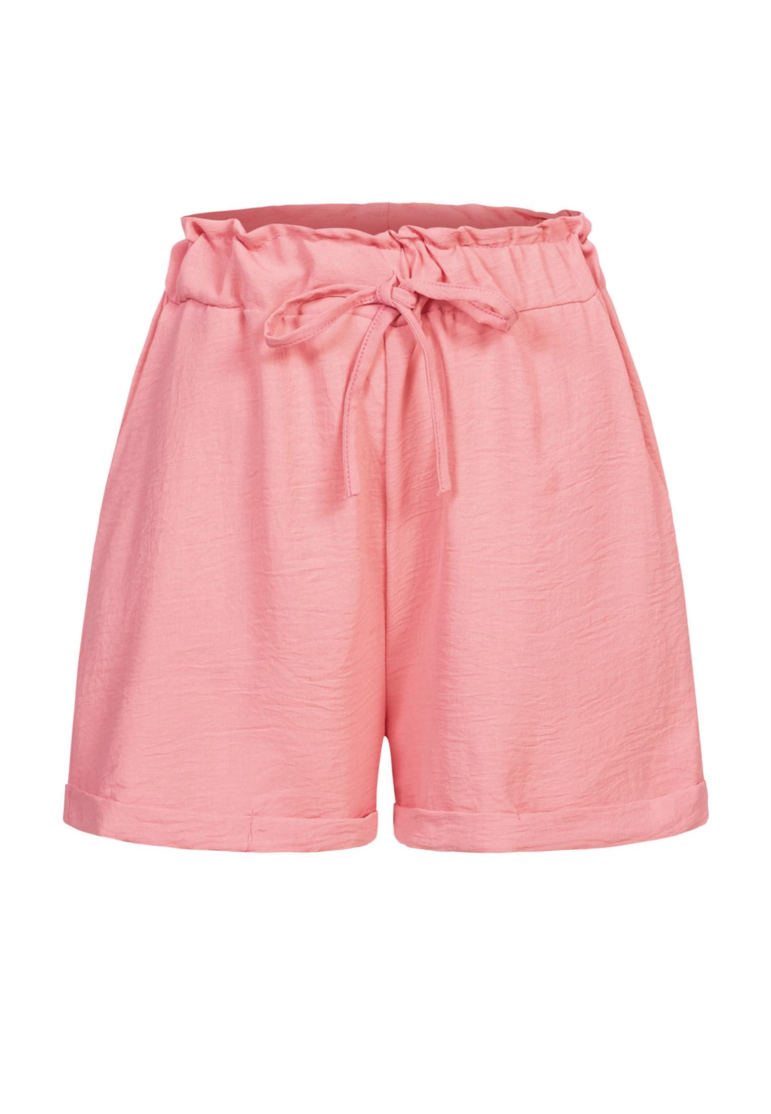 Musselin Short mit Umschlag und 2-Pockets oldrose L - variant image 6