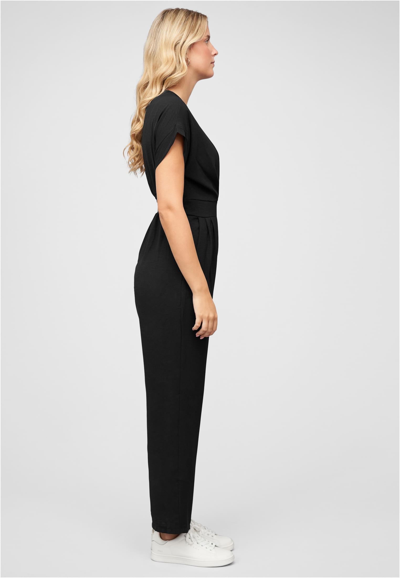 Jumpsuit in Wickeloptik mit 2-Pockets black L - variant image 3