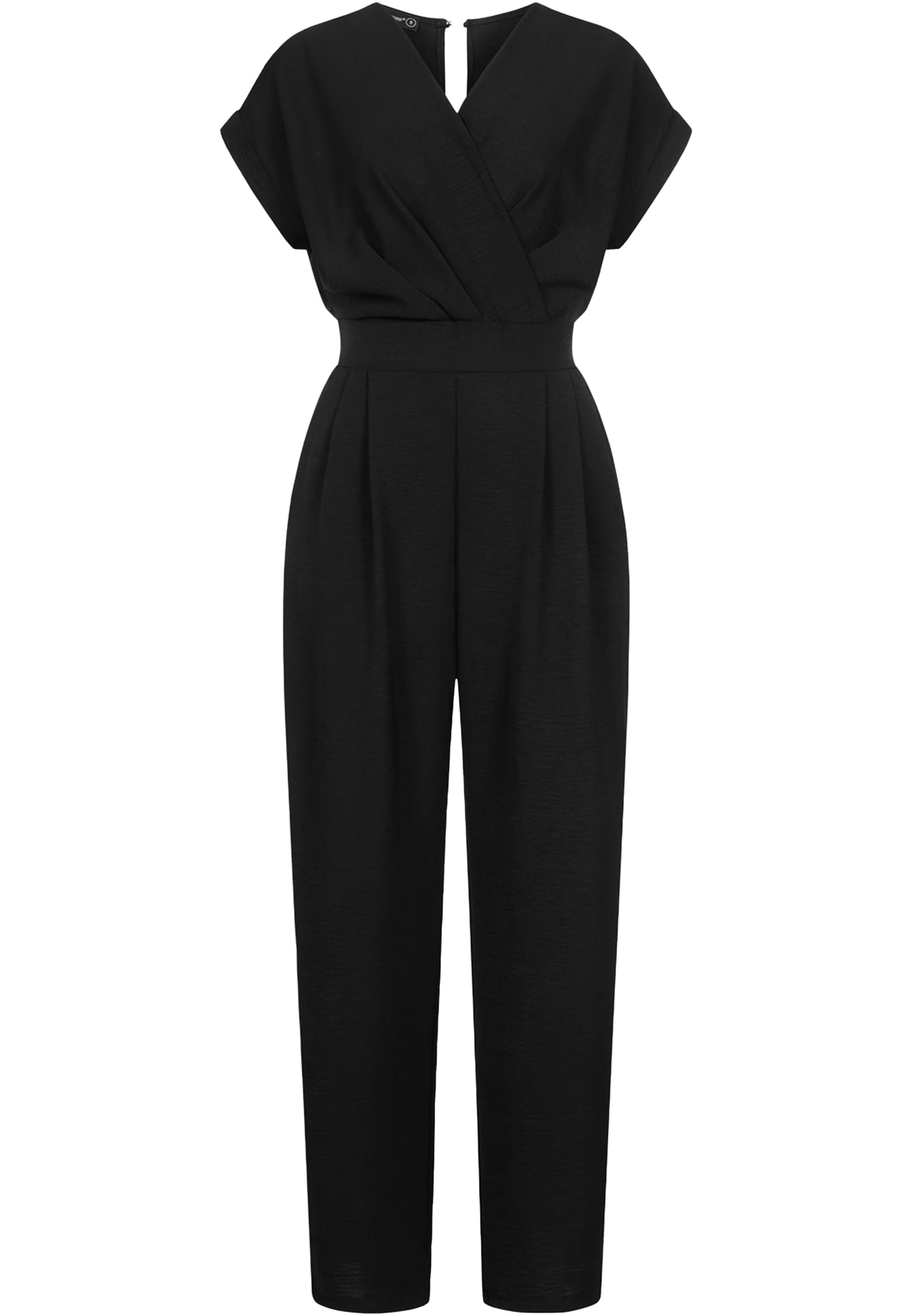 Jumpsuit in Wickeloptik mit 2-Pockets black L - variant image 5