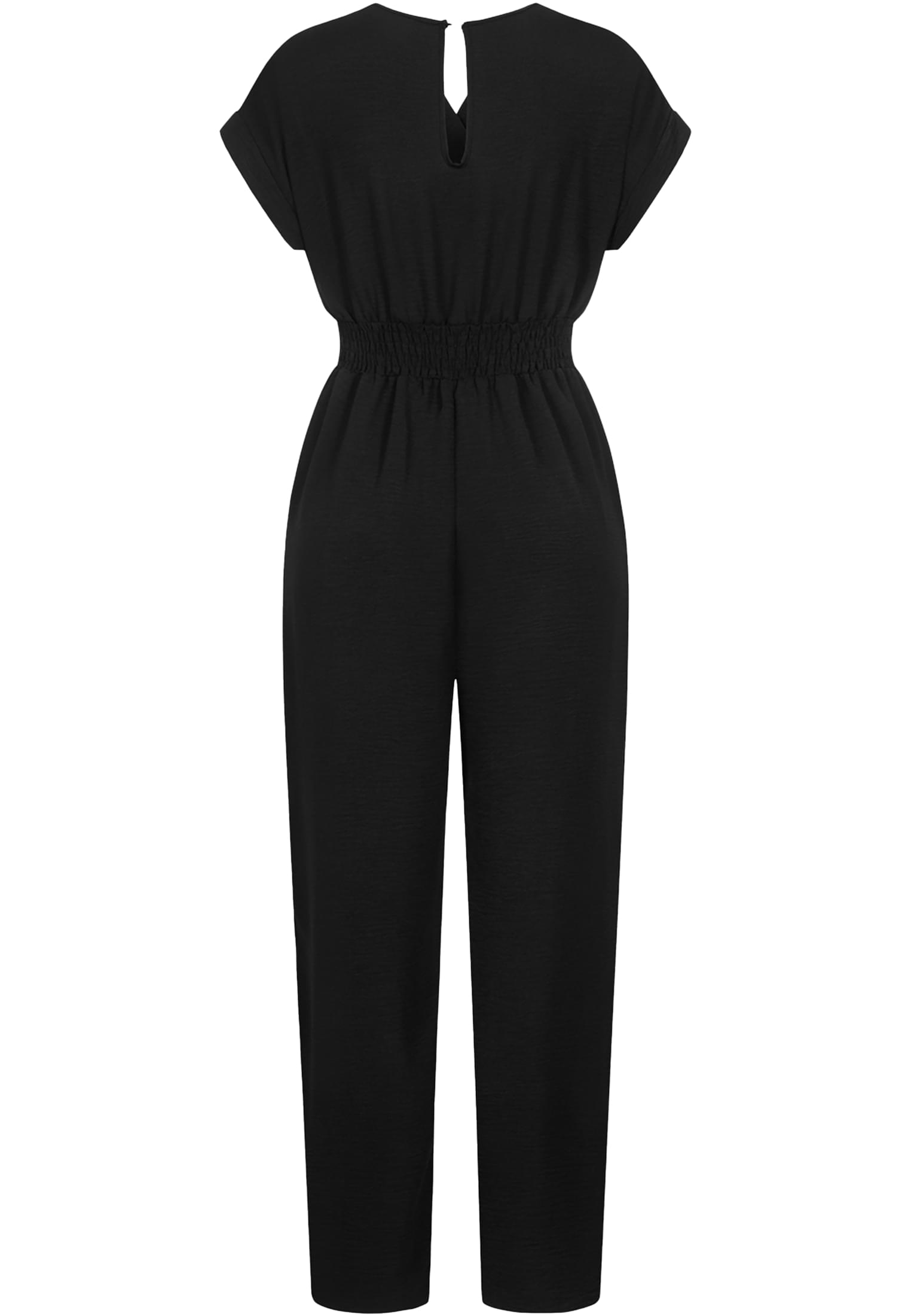 Jumpsuit in Wickeloptik mit 2-Pockets black L - variant image 6