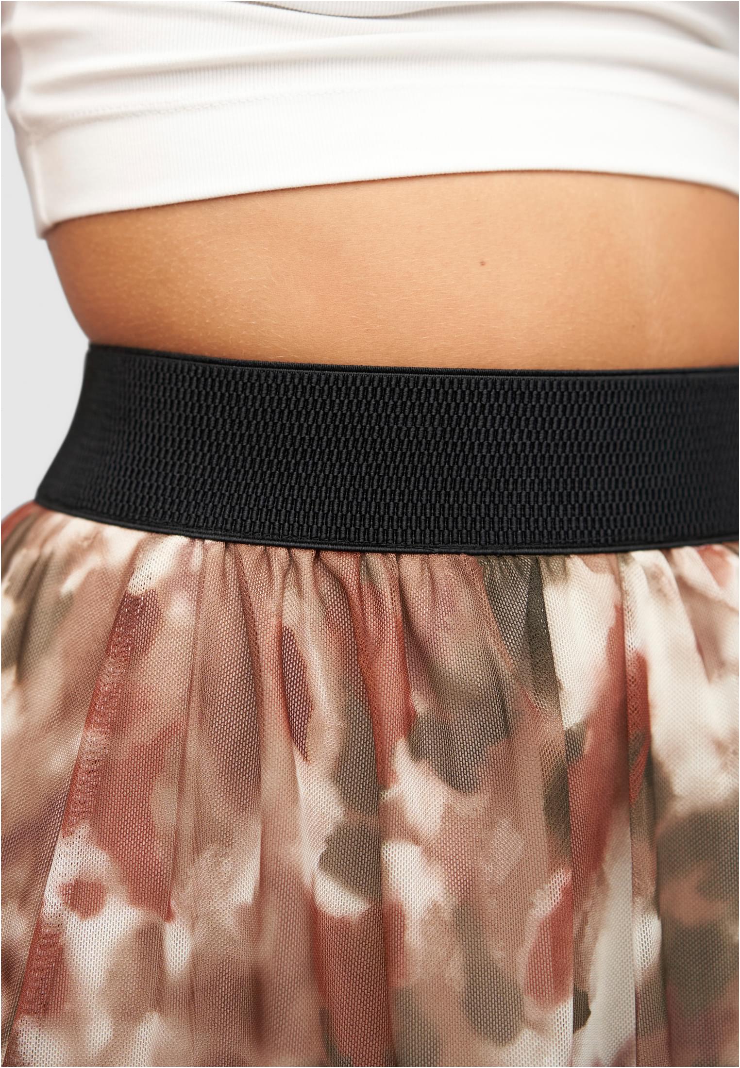 Longform Rock mit All Over Print und Gummiband camel L - variant image 5