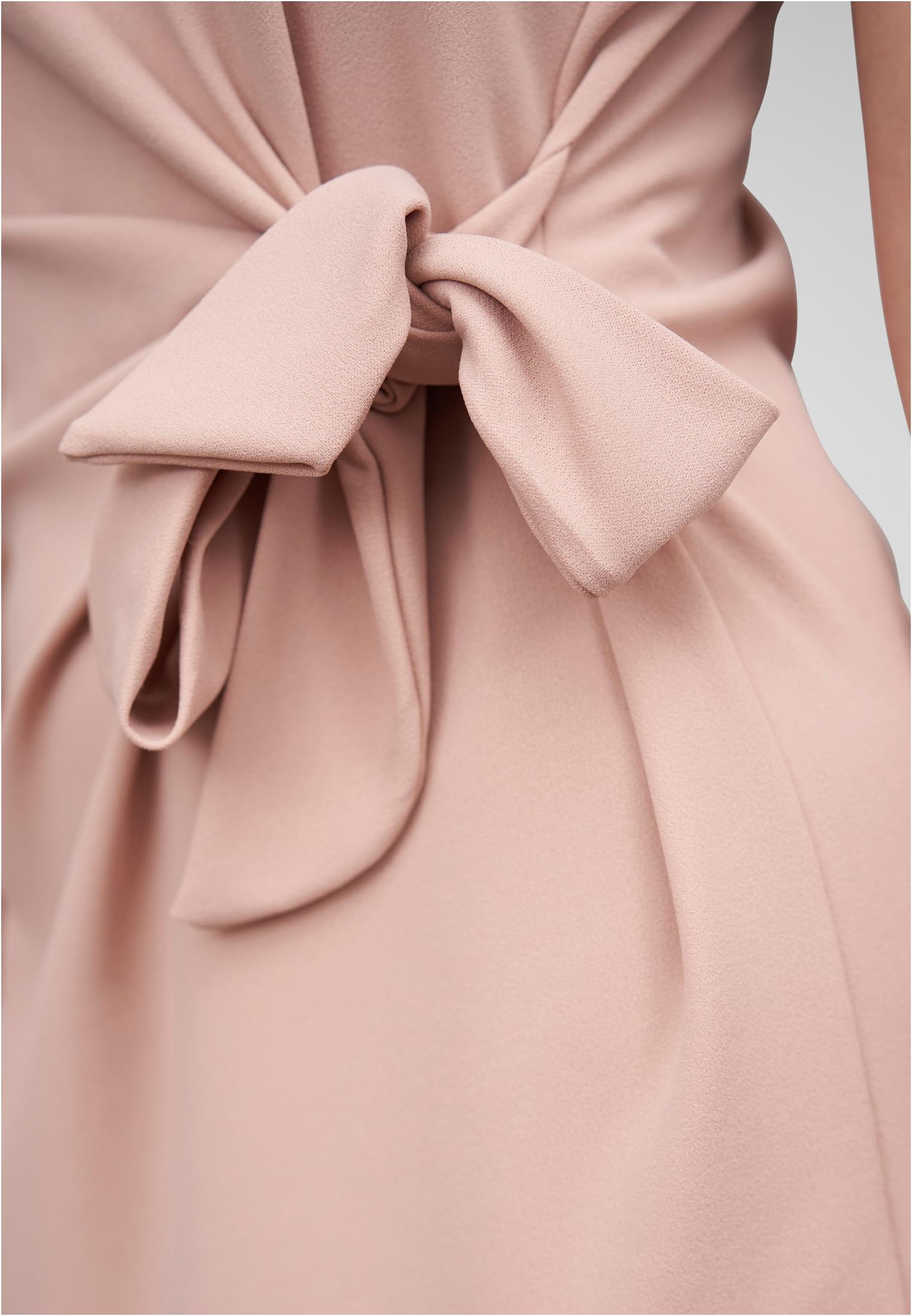 T-Shirt-Kleid mit integriertem Bindegürtel rose L - variant image 5