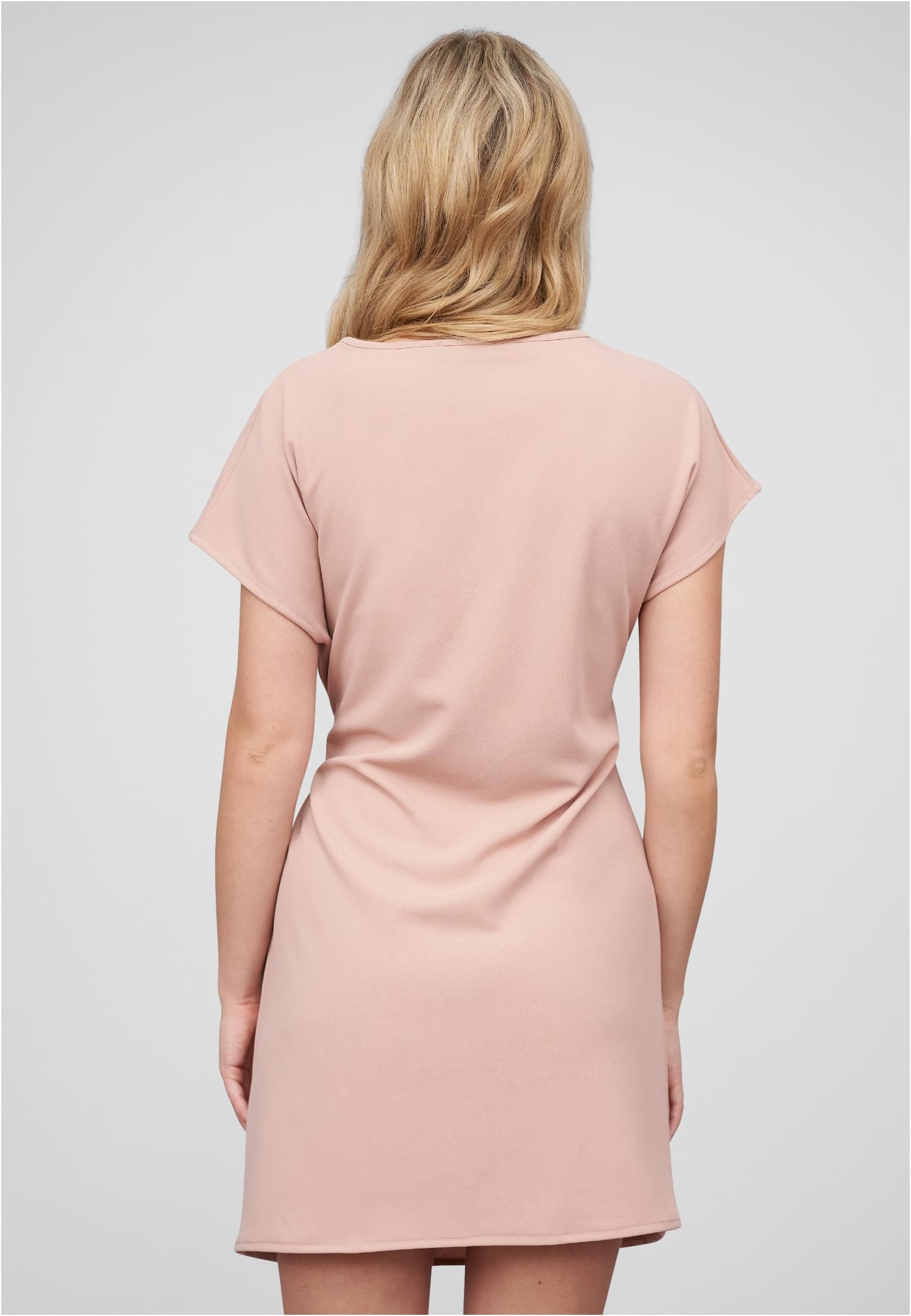 T-Shirt-Kleid mit integriertem Bindegürtel rose L - variant image 2