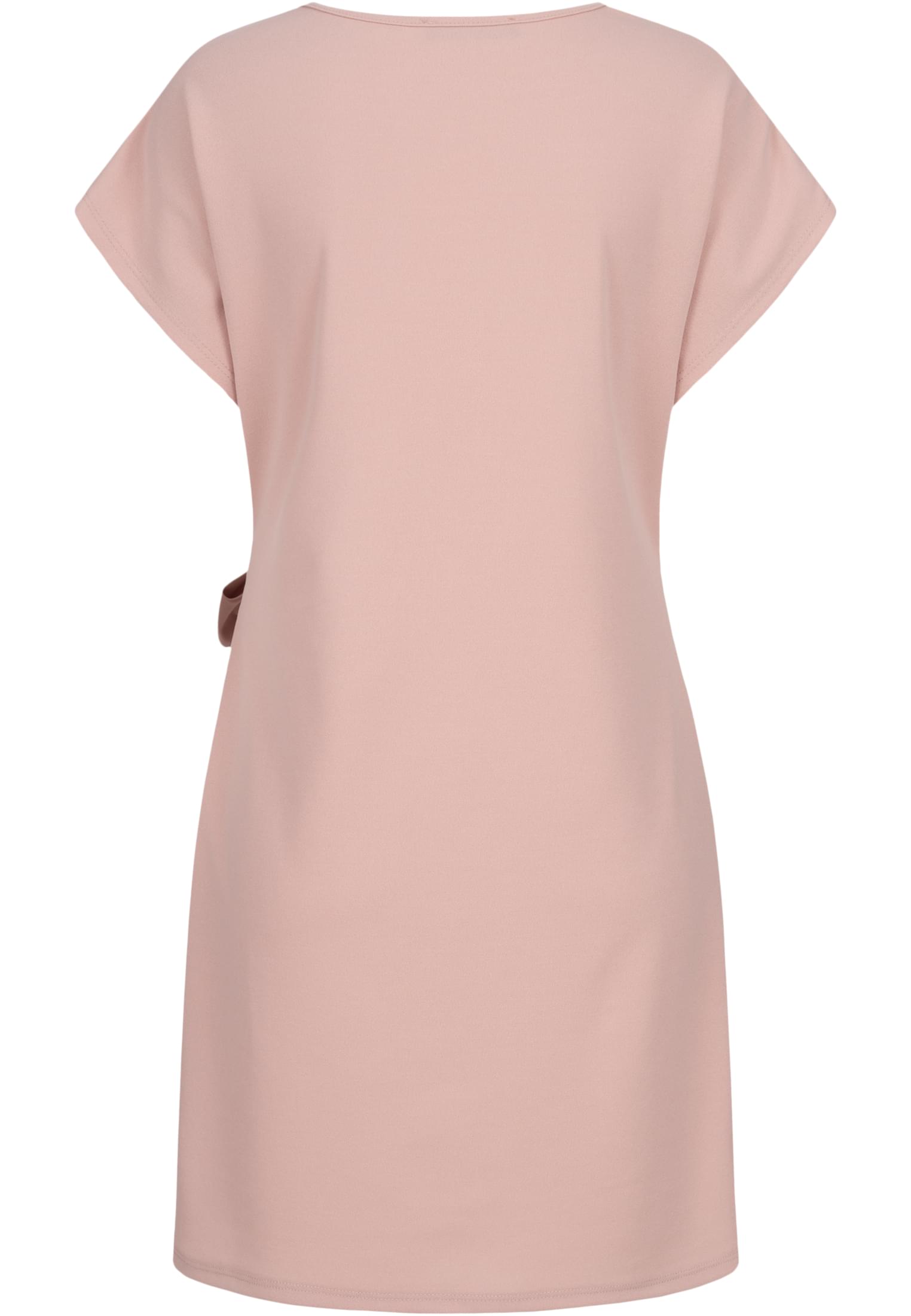 T-Shirt-Kleid mit integriertem Bindegürtel rose L - variant image 7