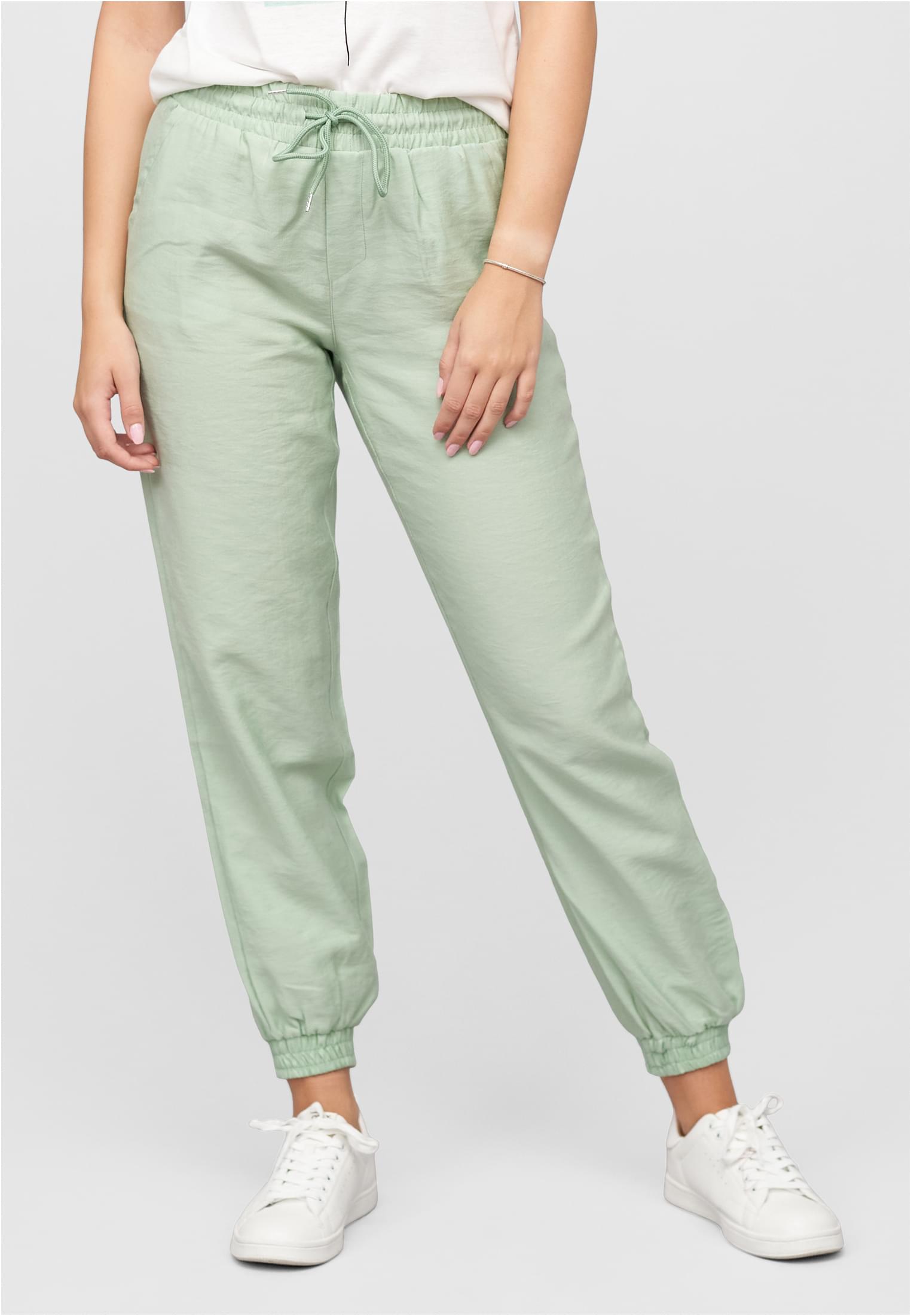 Pantalón de mezclilla con 2 bolsillos y cordón en el tiro verde L
 - alternate variant 1