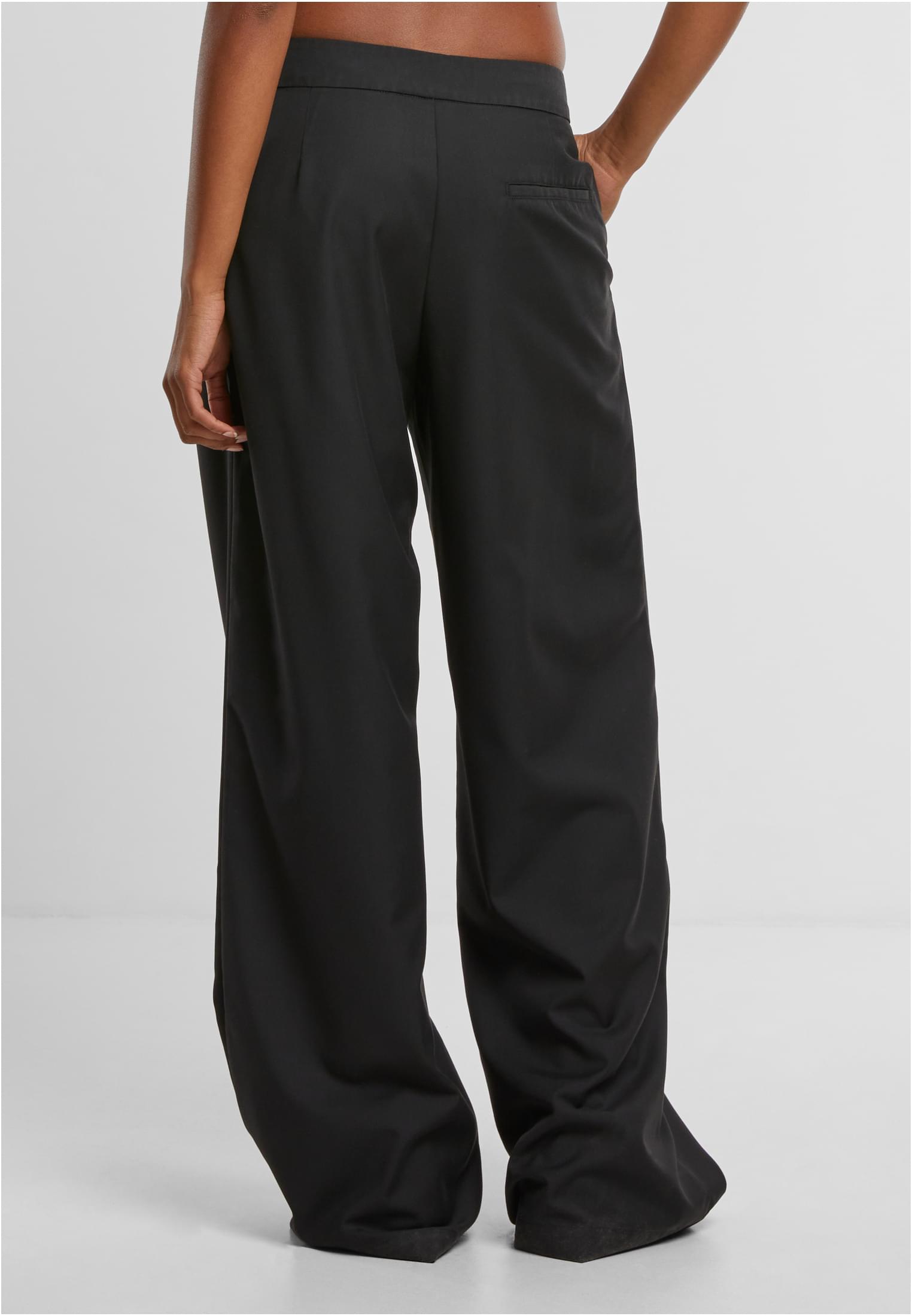 Pantalones de pierna ancha para damas negros 26
 - variant image 2