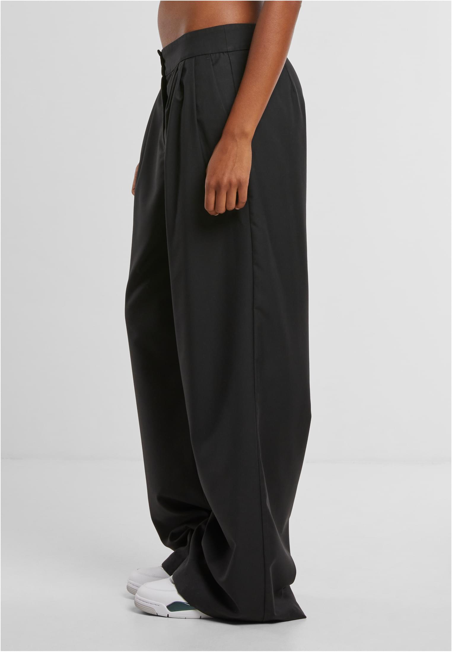 Pantalones de pierna ancha para damas negros 26
 - variant image 1