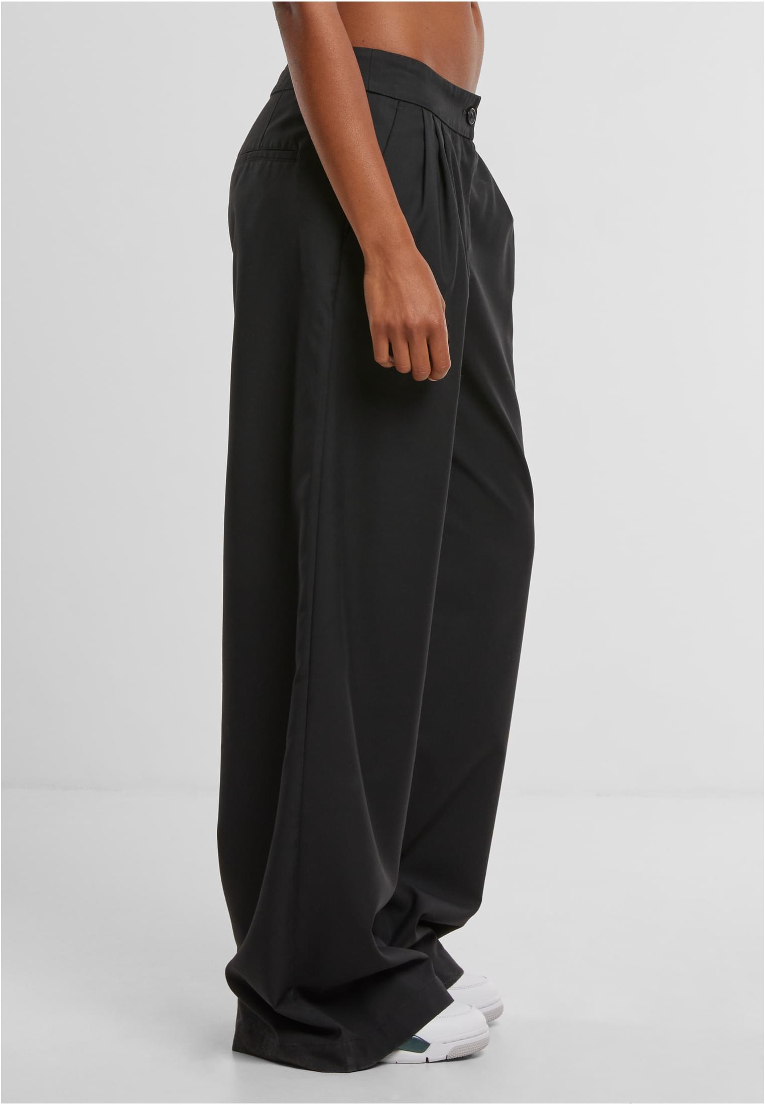 Pantalones de pierna ancha para damas negros 26
 - variant image 3