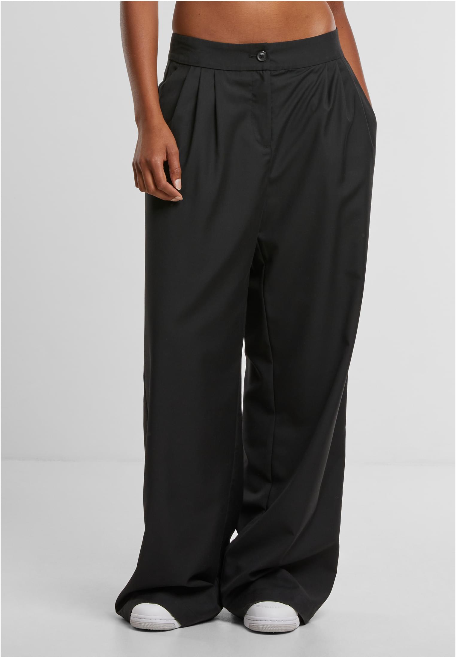 Pantalones de pierna ancha para damas negros 26
 - alternate variant 1