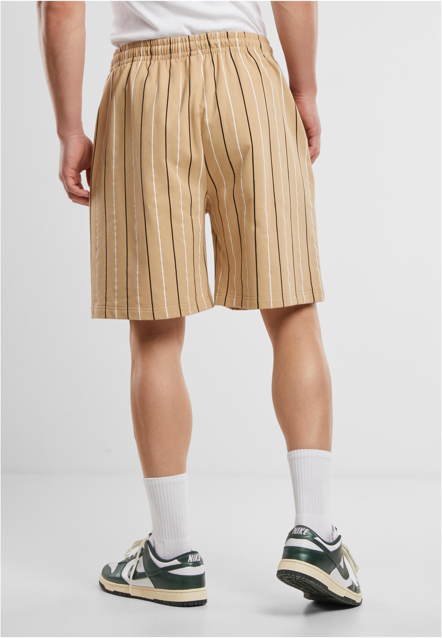 Printed Pinstripe Shorts unionbeige/white/black XXL - variant image 2