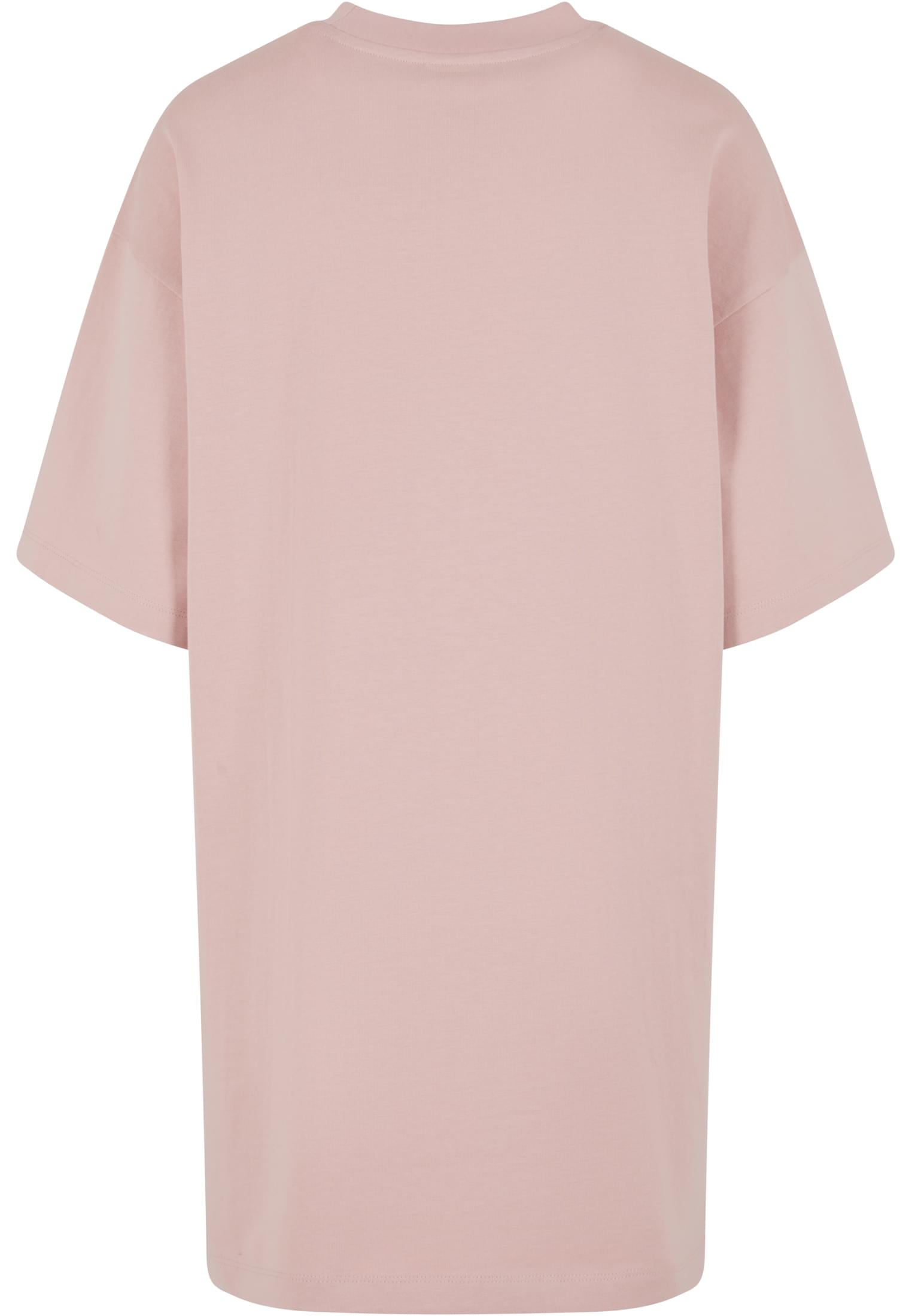 Ladies Organic Heavy Oversized Tee Dress powderrose 3XL - variant image 4