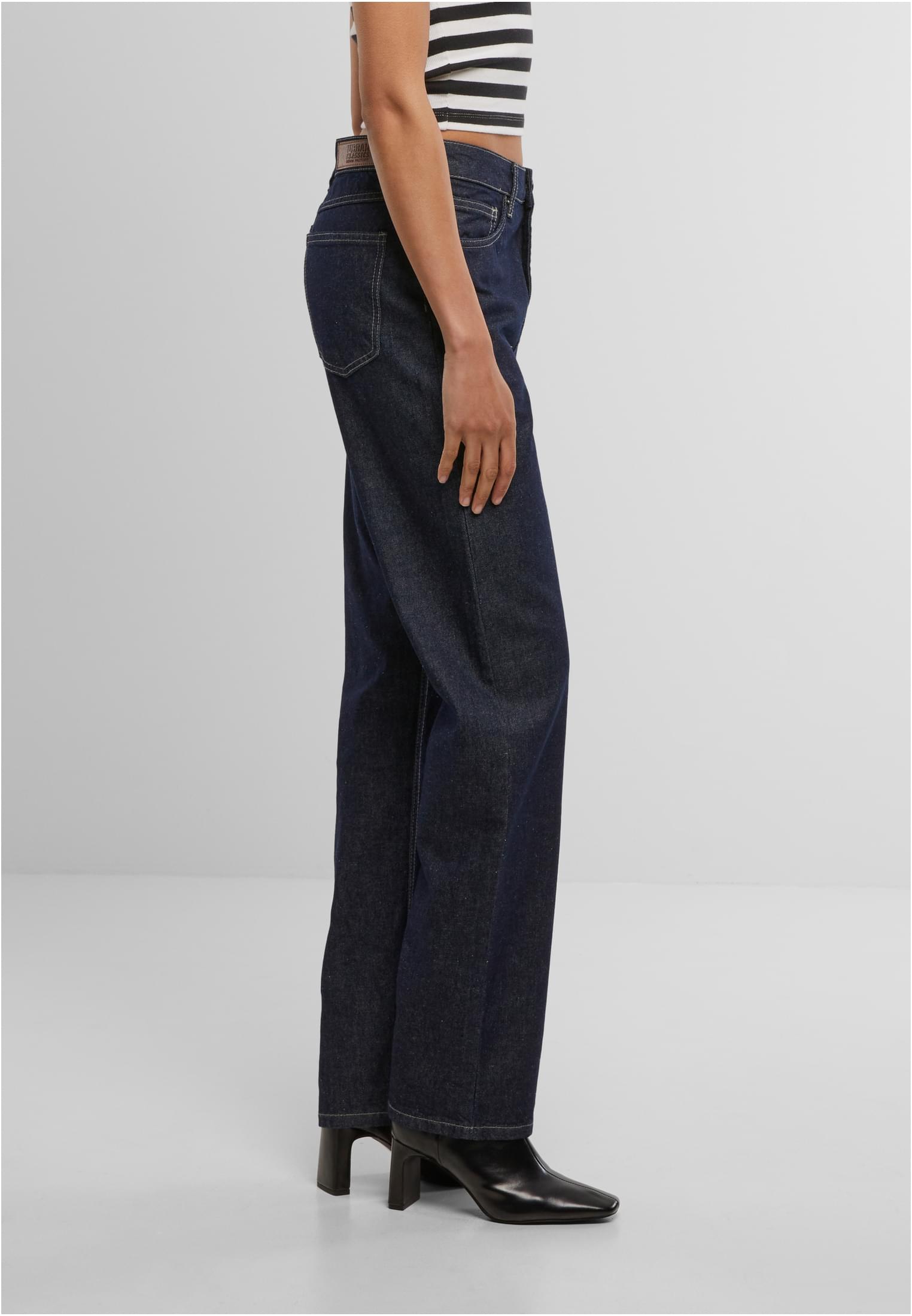 Ladies Straight Fit Denim rinse washed 26 - variant image 3