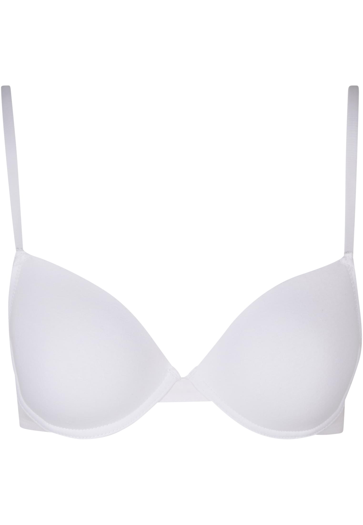 Ladies Basic Cotton Bra 2-Pack white+heathergrey 70A - variant image 5