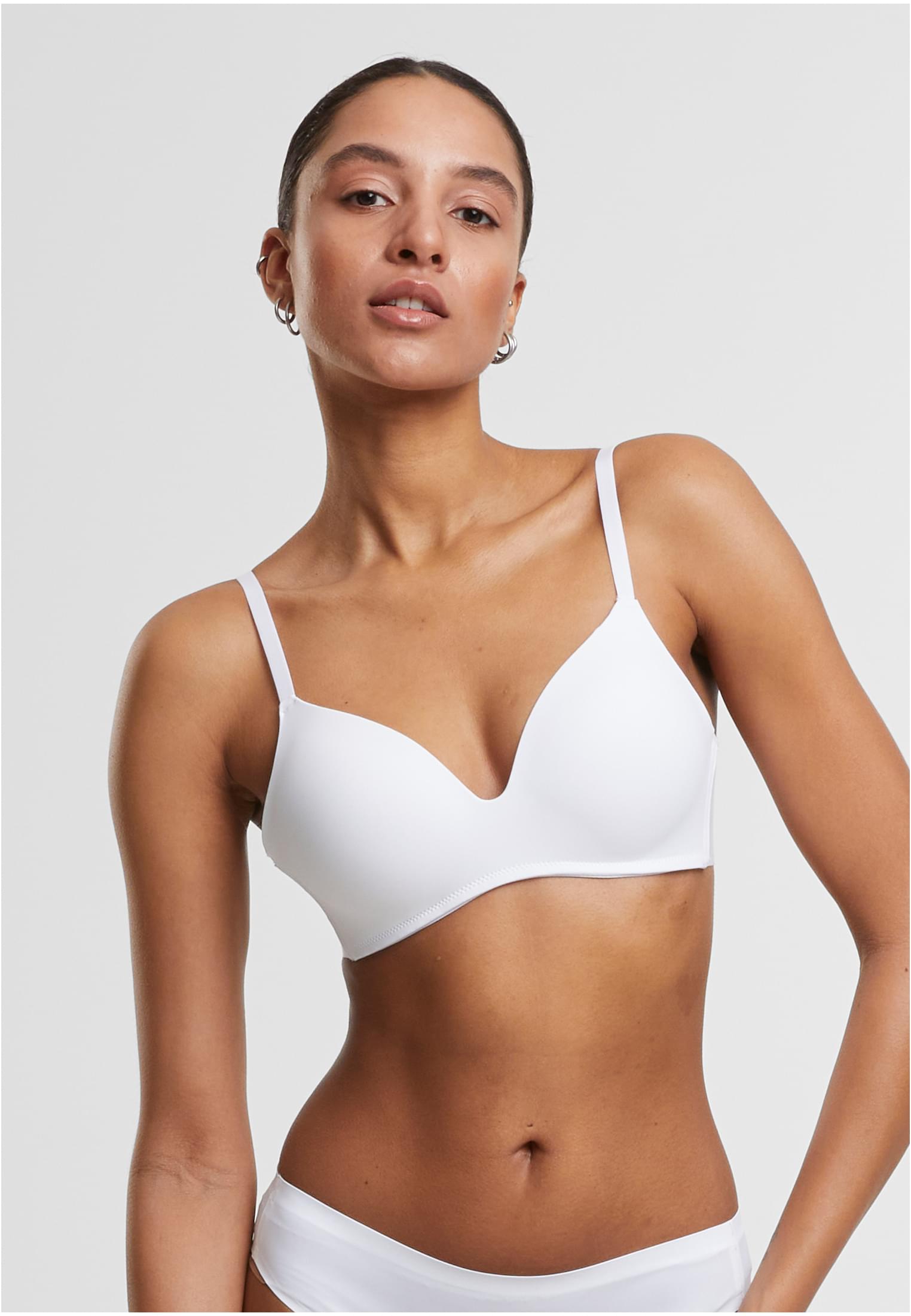 Ladies Basic padded Bra 2-Pack white+white 70A - variant image 1