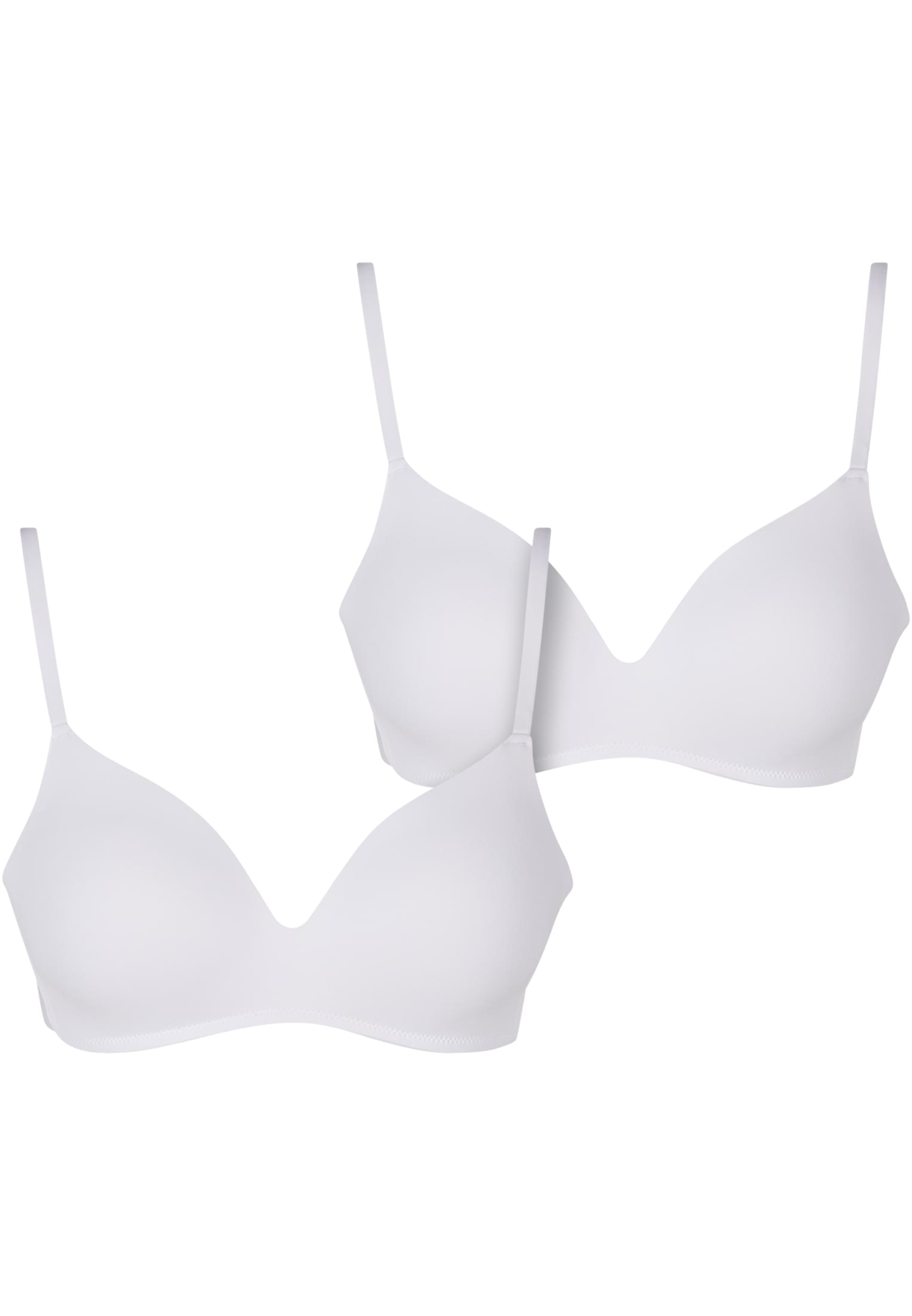 Ladies Basic padded Bra 2-Pack white+white 70A - variant image 4