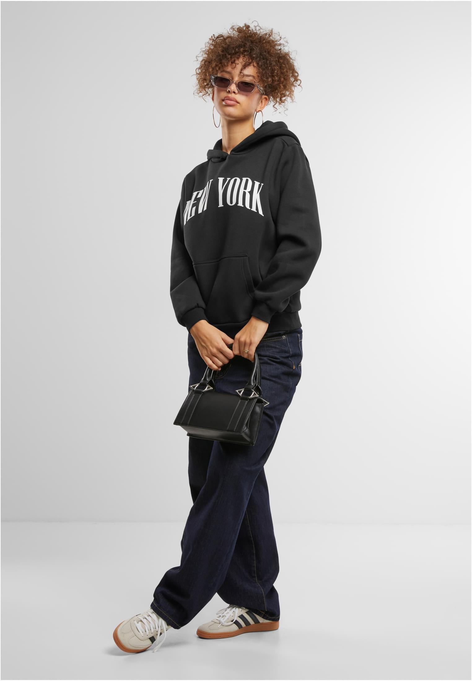 New York Ladies Fluffy Hoody black 3XL - variant image 2
