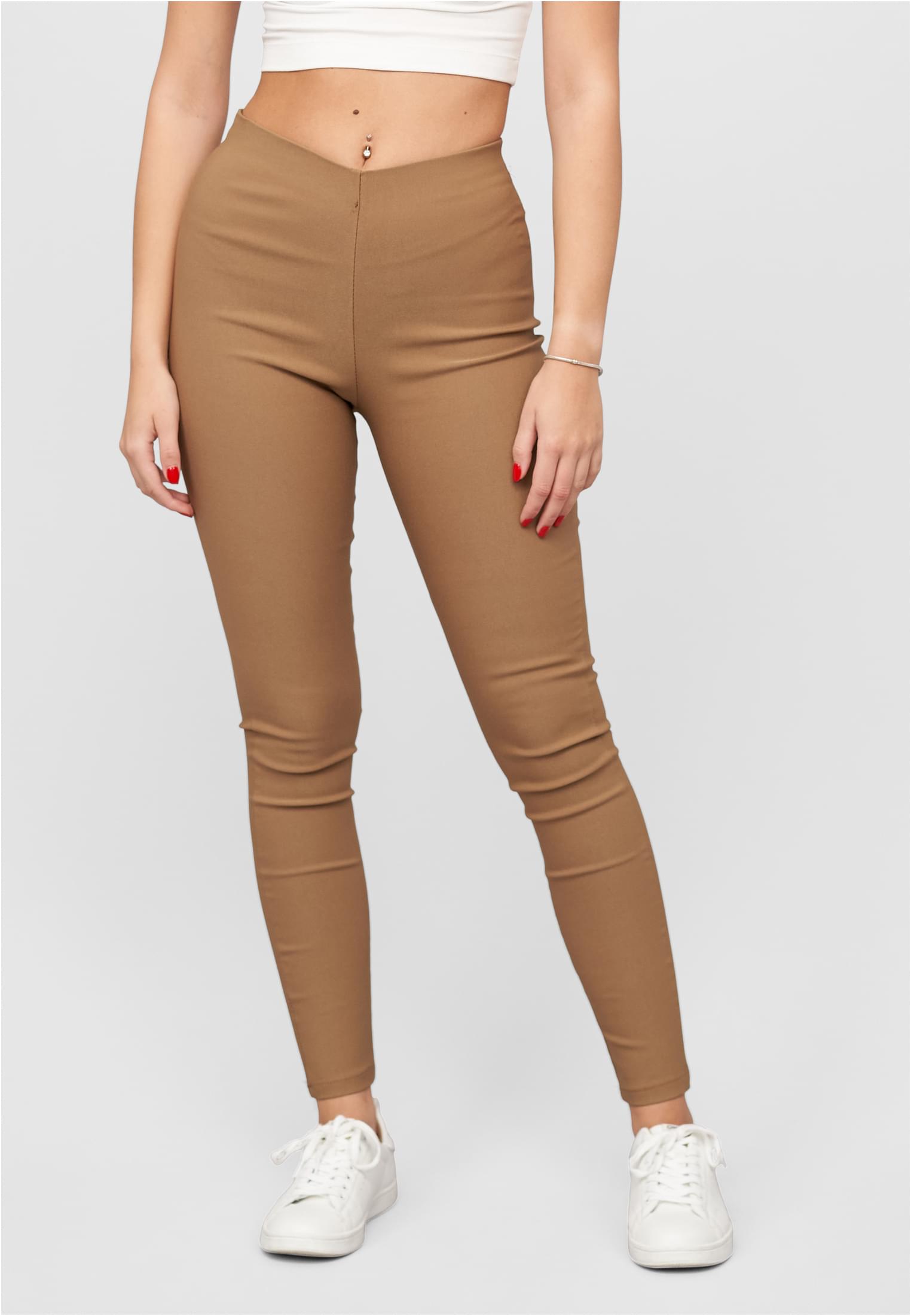 Cloud5ive High-Waist Stoffhose camel L - alternate variant 1