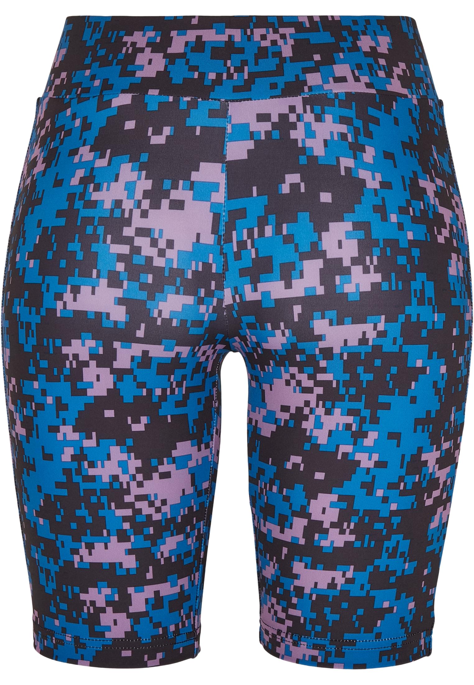Ladies High Waist Camo Tech Cycle Shorts digital duskviolet camo 3XL - variant image 7