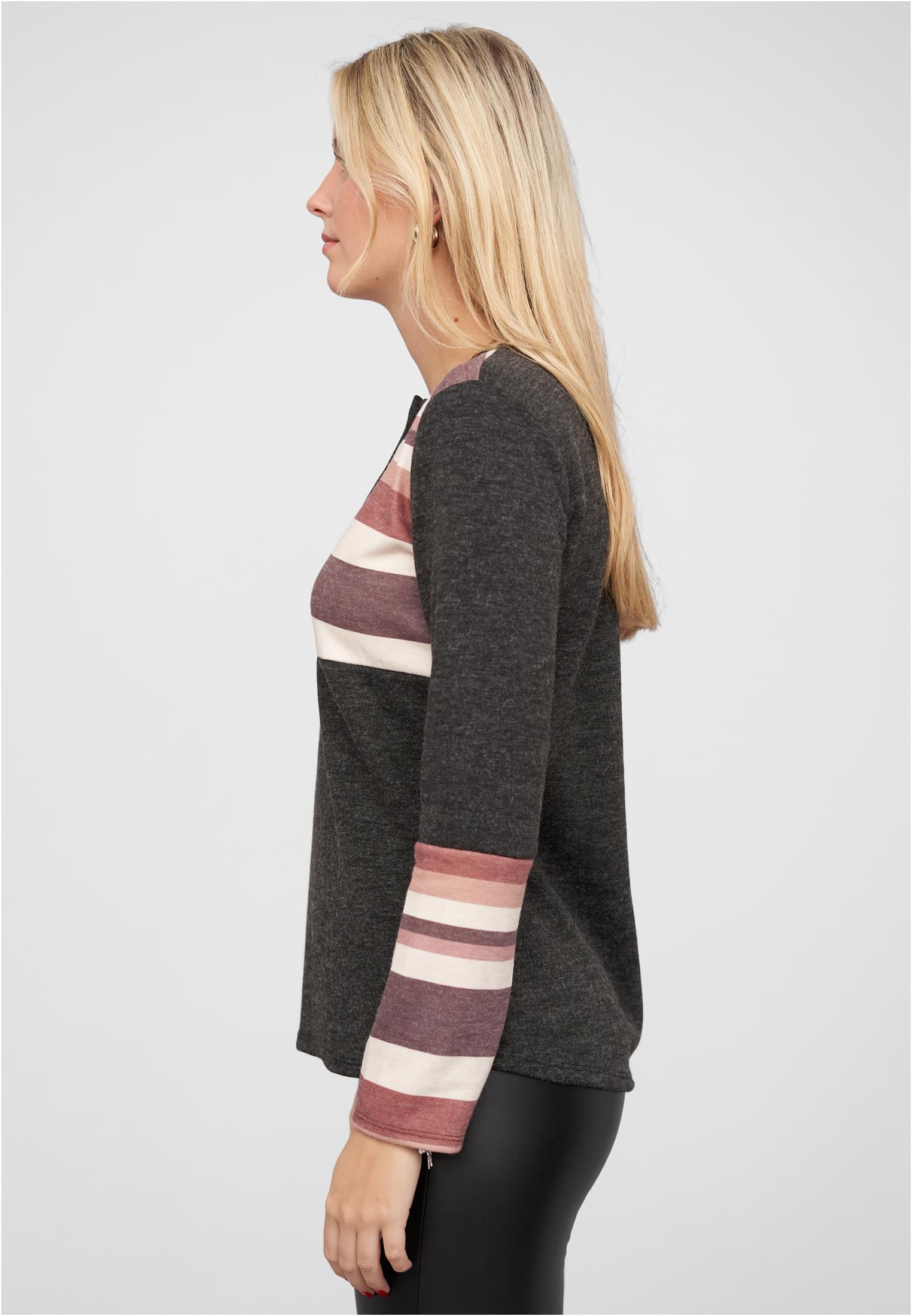 Sweater mit Knopfleiste grey L - variant image 1