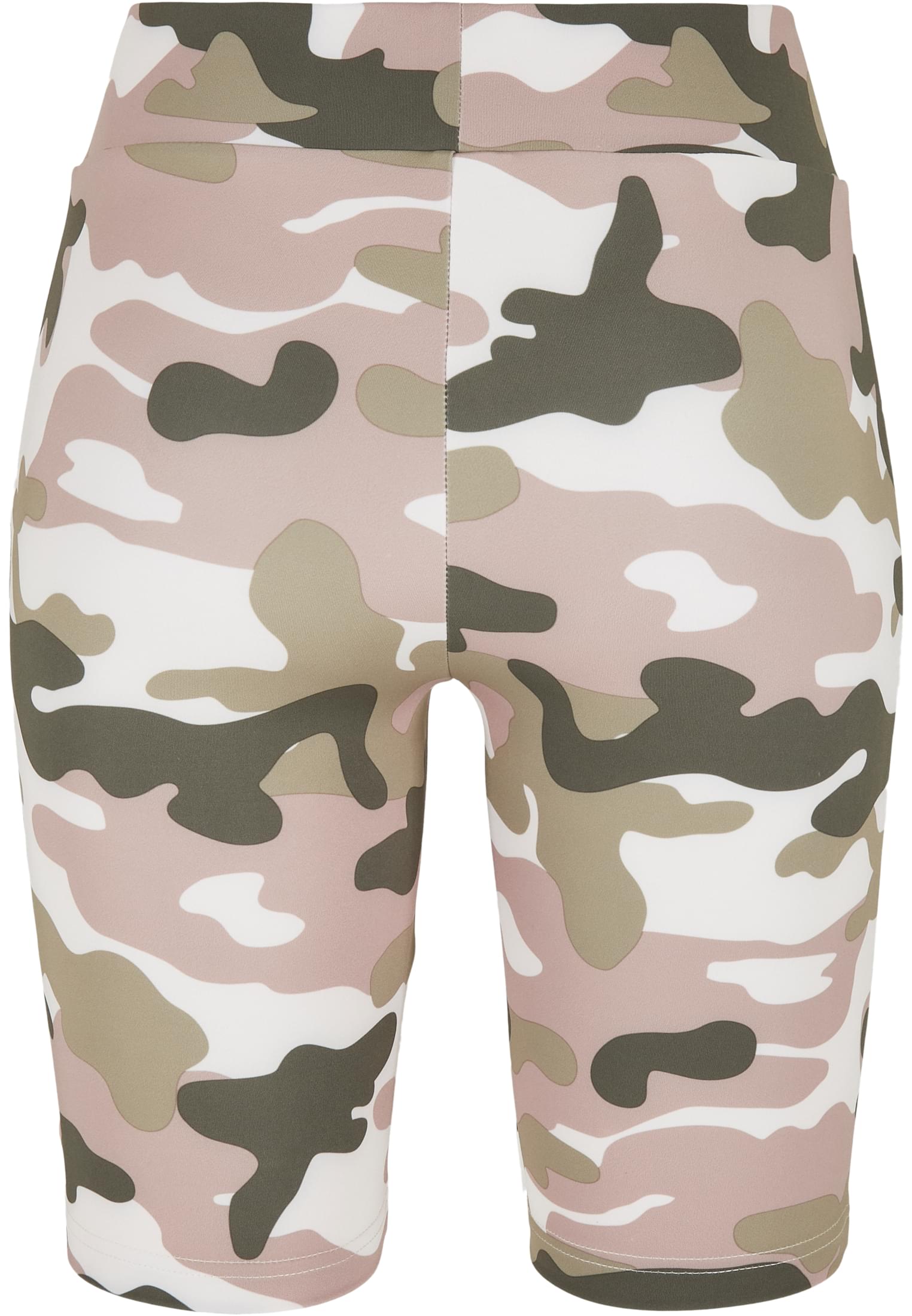 Ladies High Waist Camo Tech Cycle Shorts duskrose camo 3XL - variant image 8