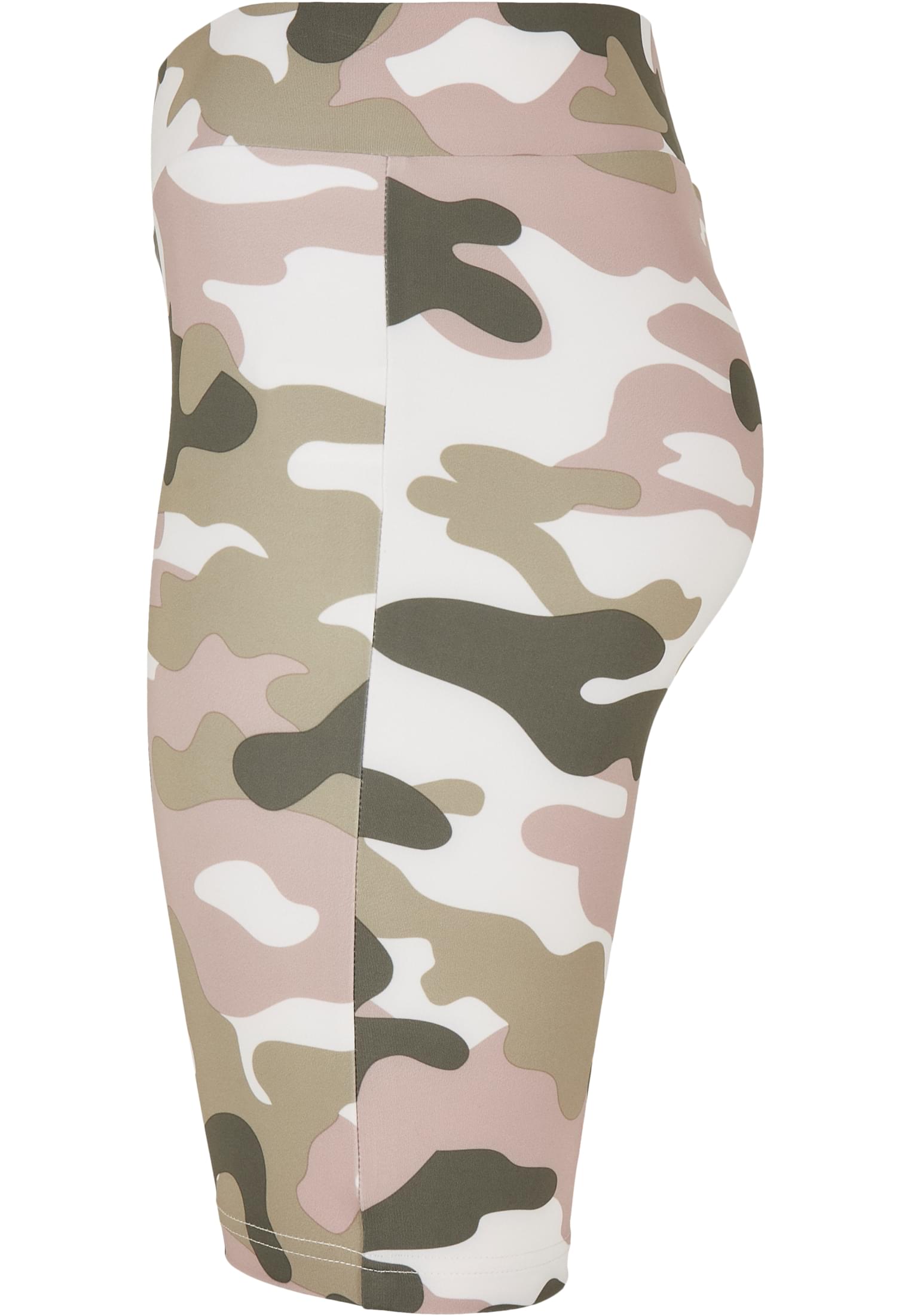 Ladies High Waist Camo Tech Cycle Shorts duskrose camo 3XL - variant image 7